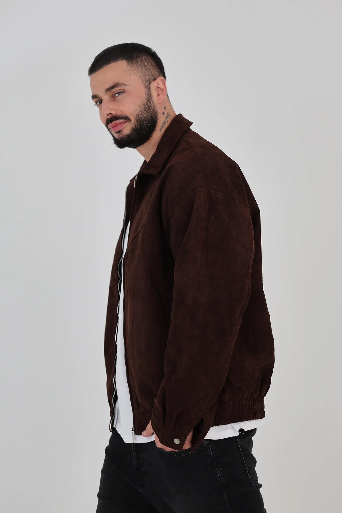 Jakne suede jacket