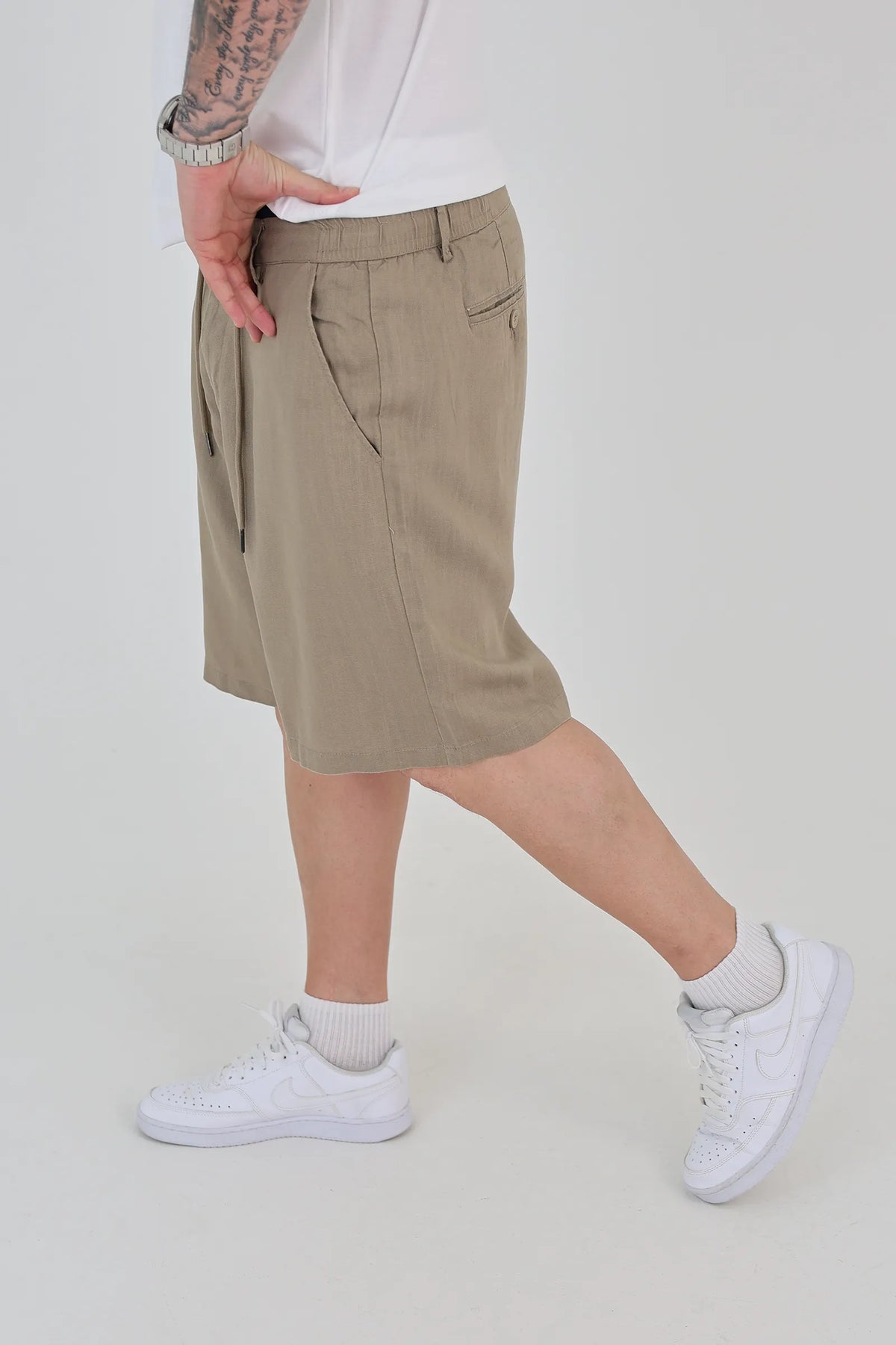 Pantallona relaxed shorts