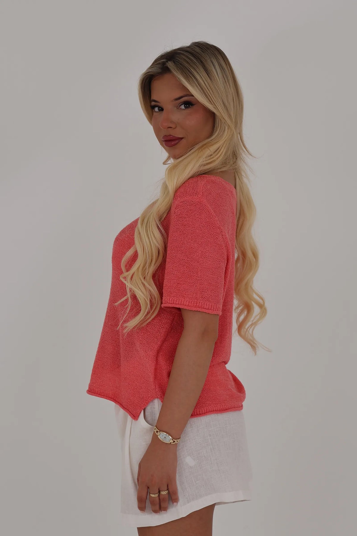 Maice open knit