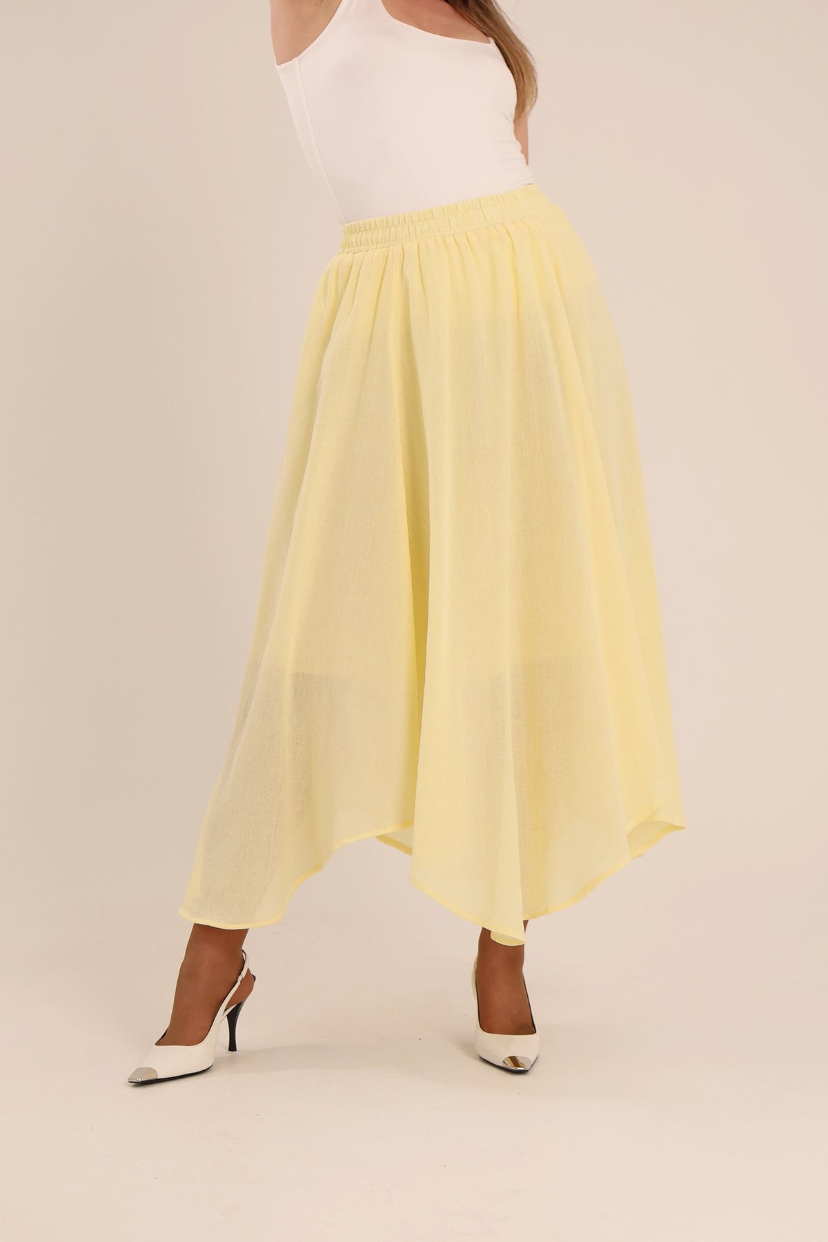 Fund flowy linen