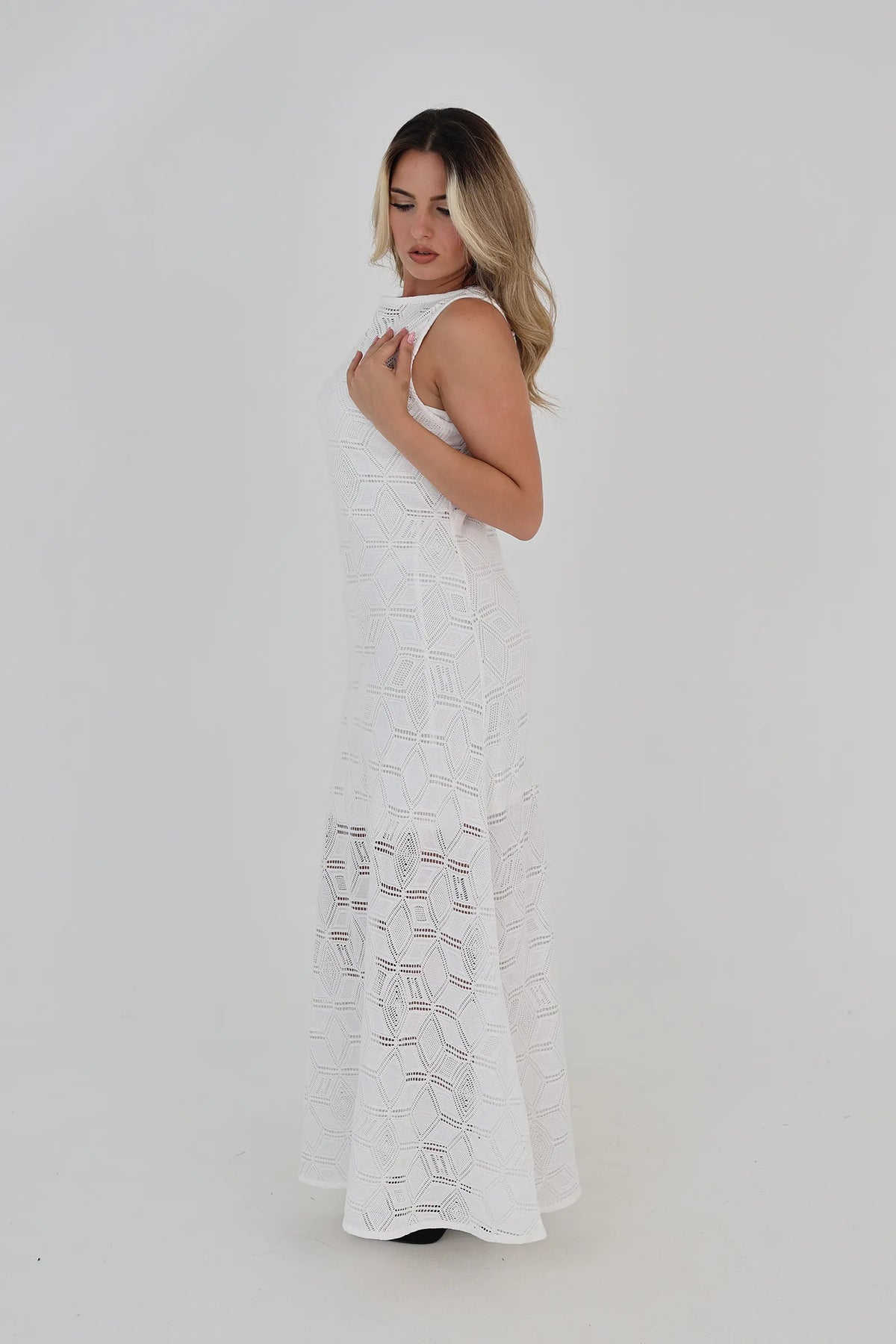 Fustan knit maxi