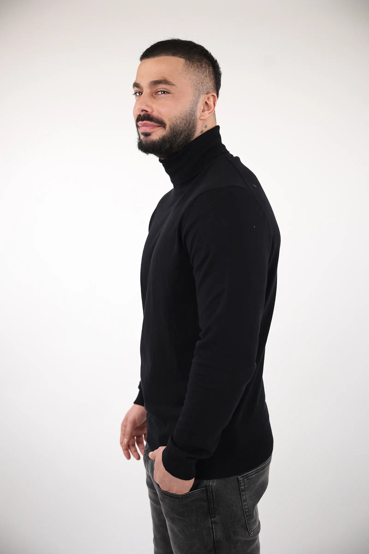 Rrollke polo neck sweater