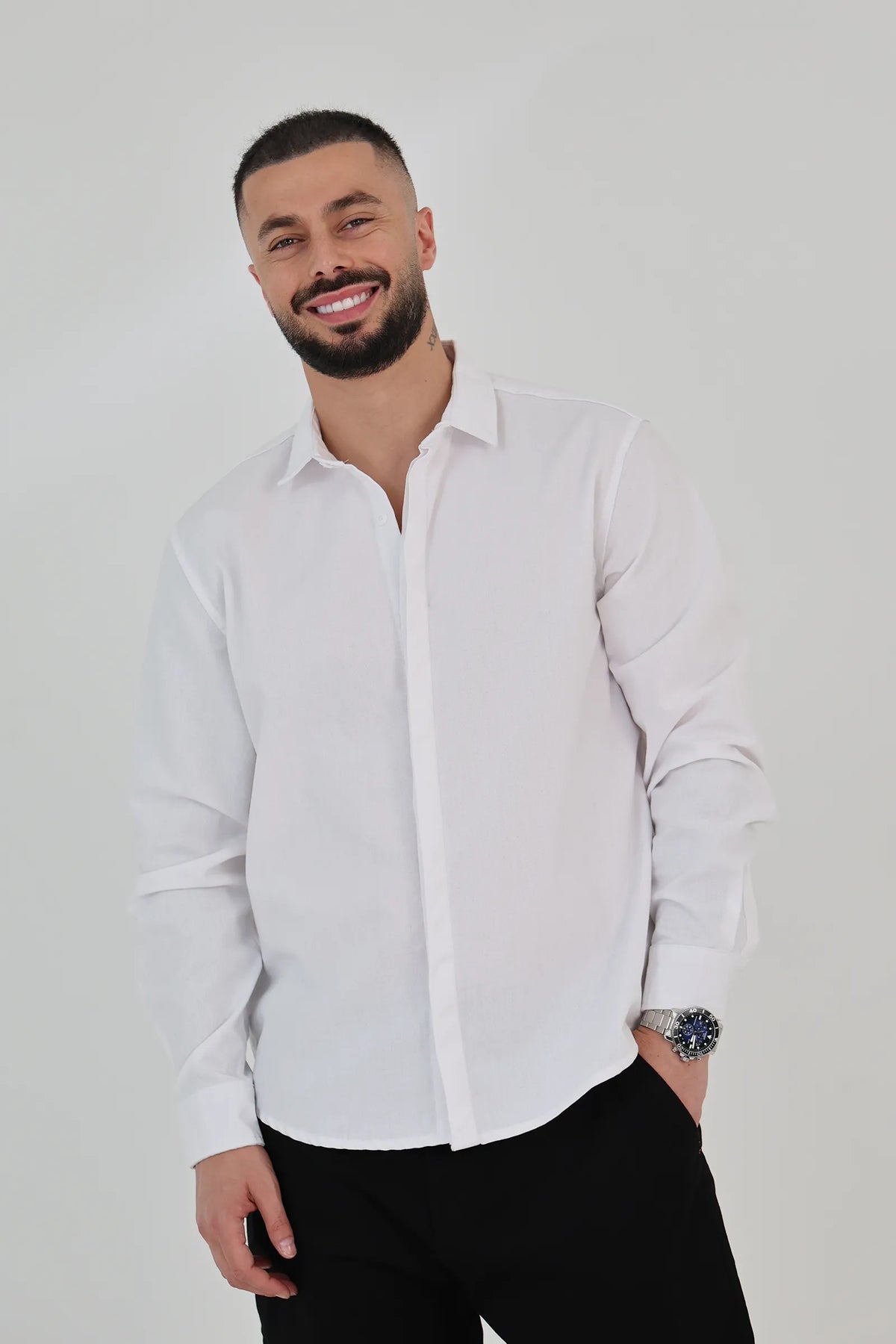 Kemishe regular fit linen