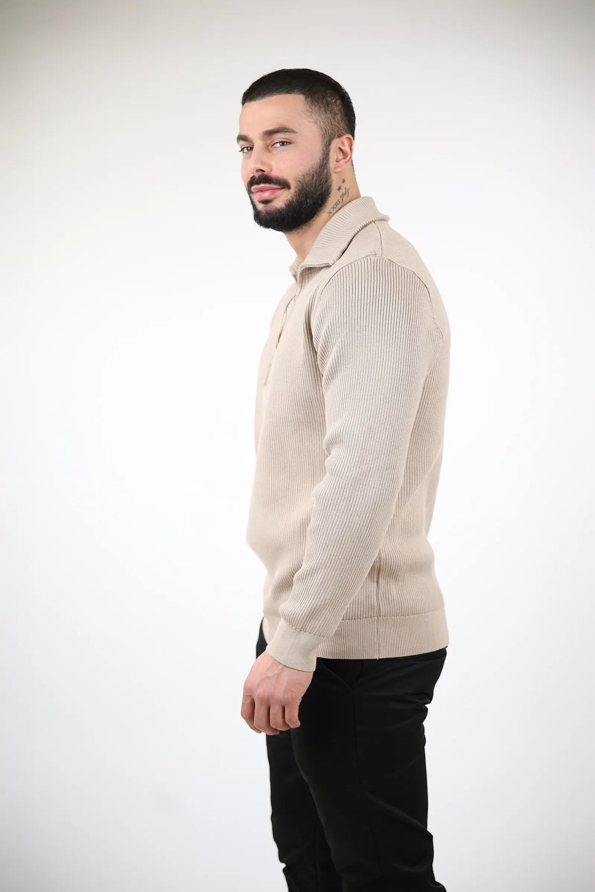 Xhemper funnel neck rib