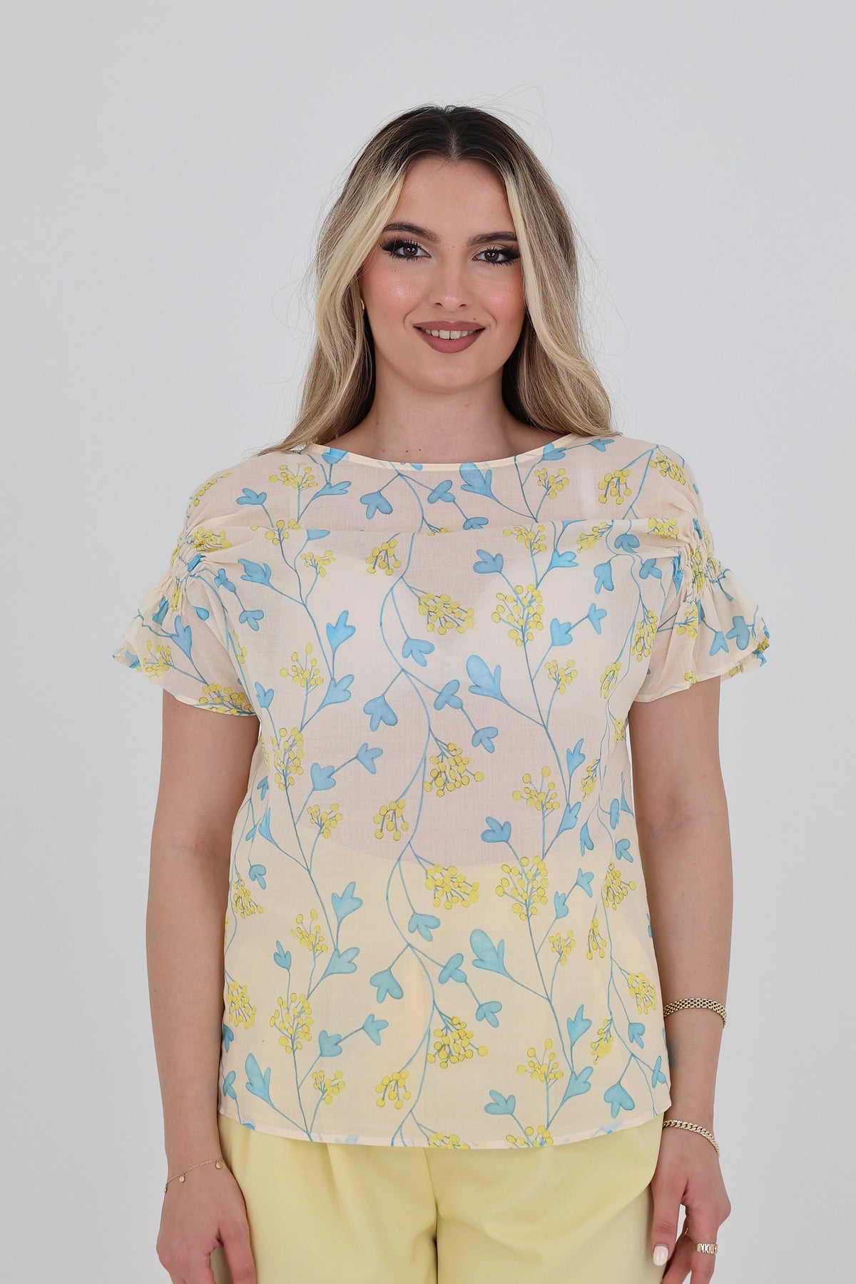 Maice floral short sleeve