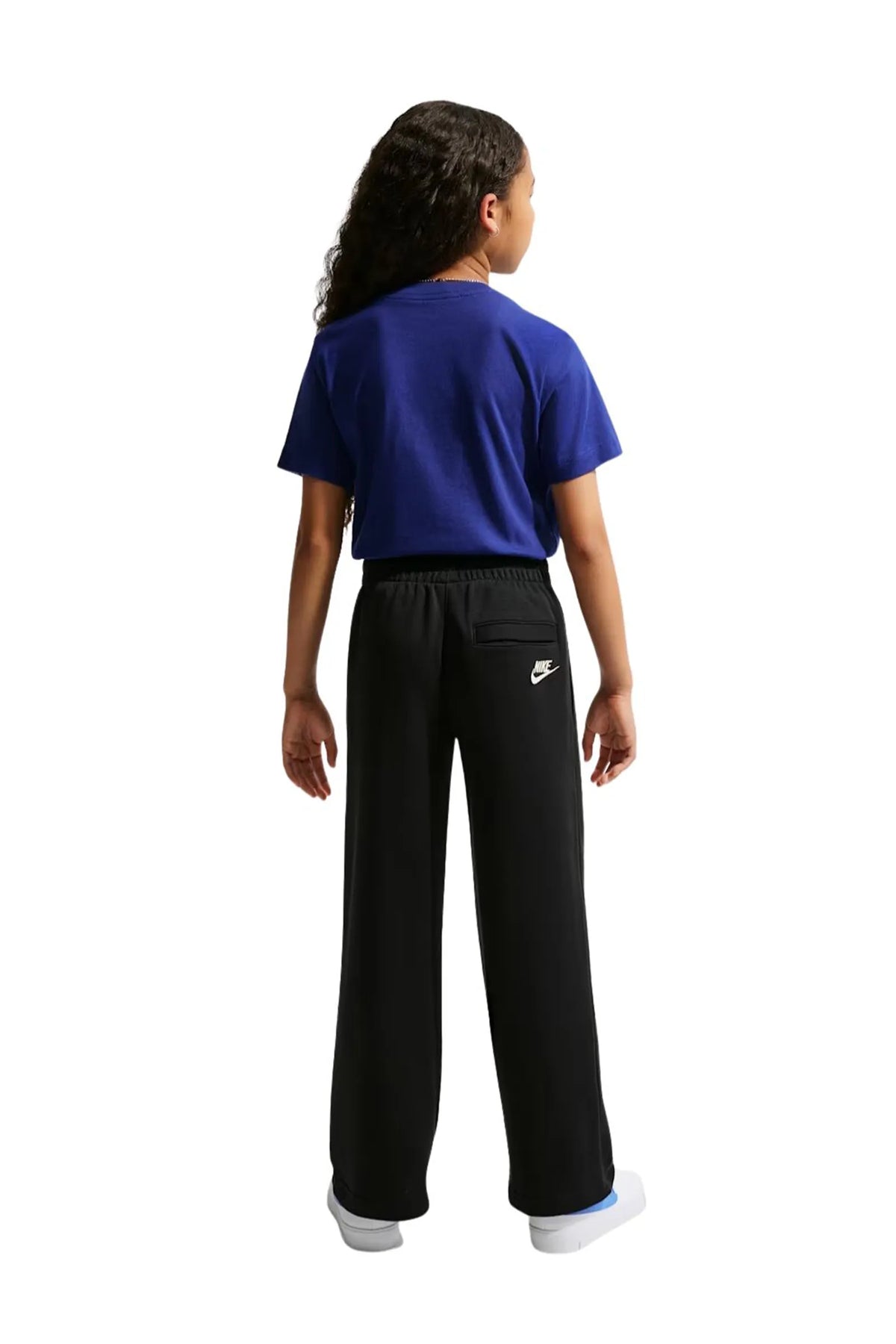 Trenerka nike sportswear club older kids' french terry open-hem trousers IV5264-010