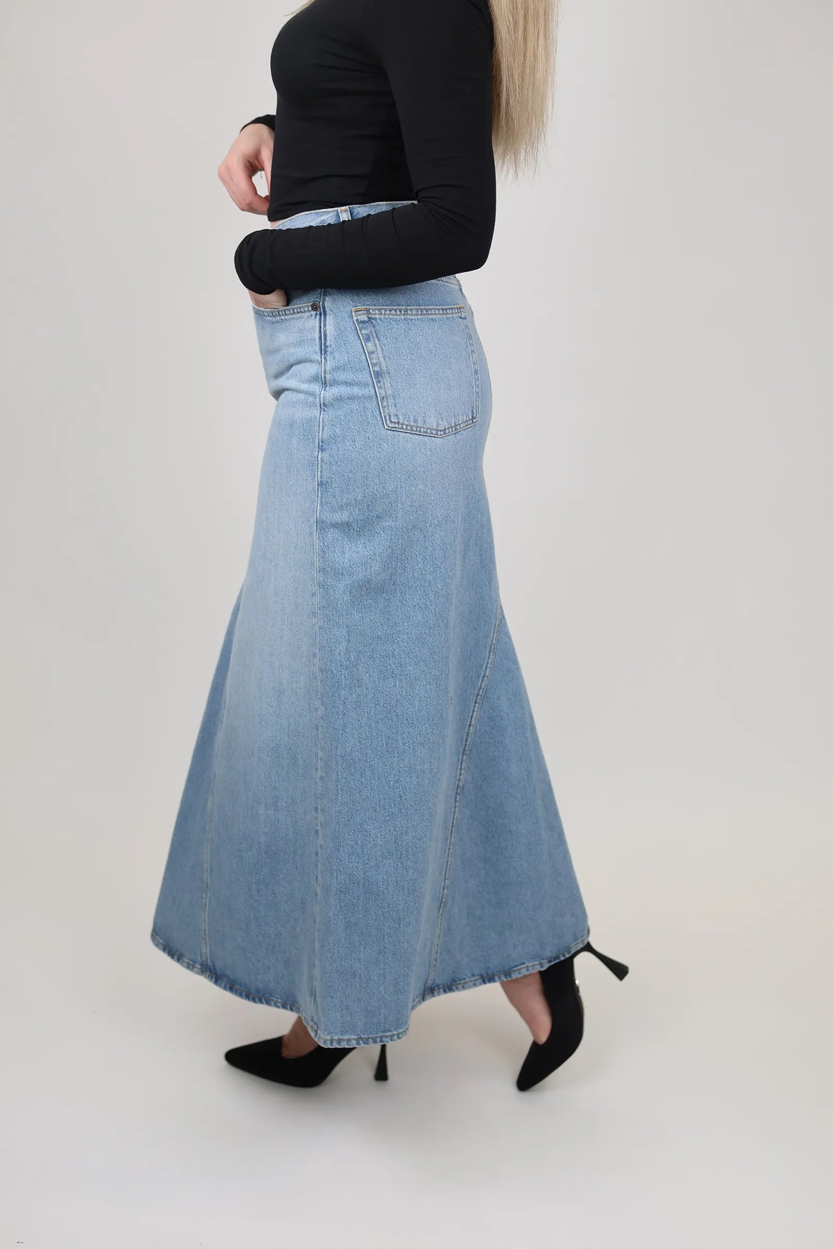 Fund 90s style long denim