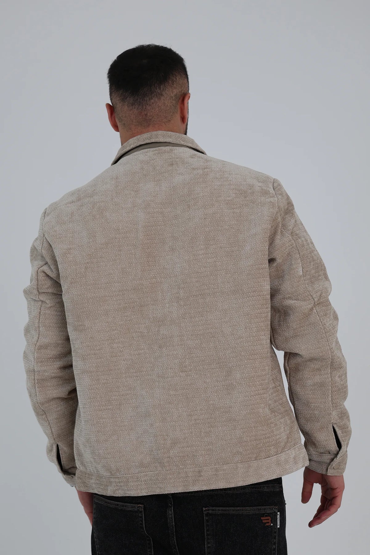 Jakne textured suede