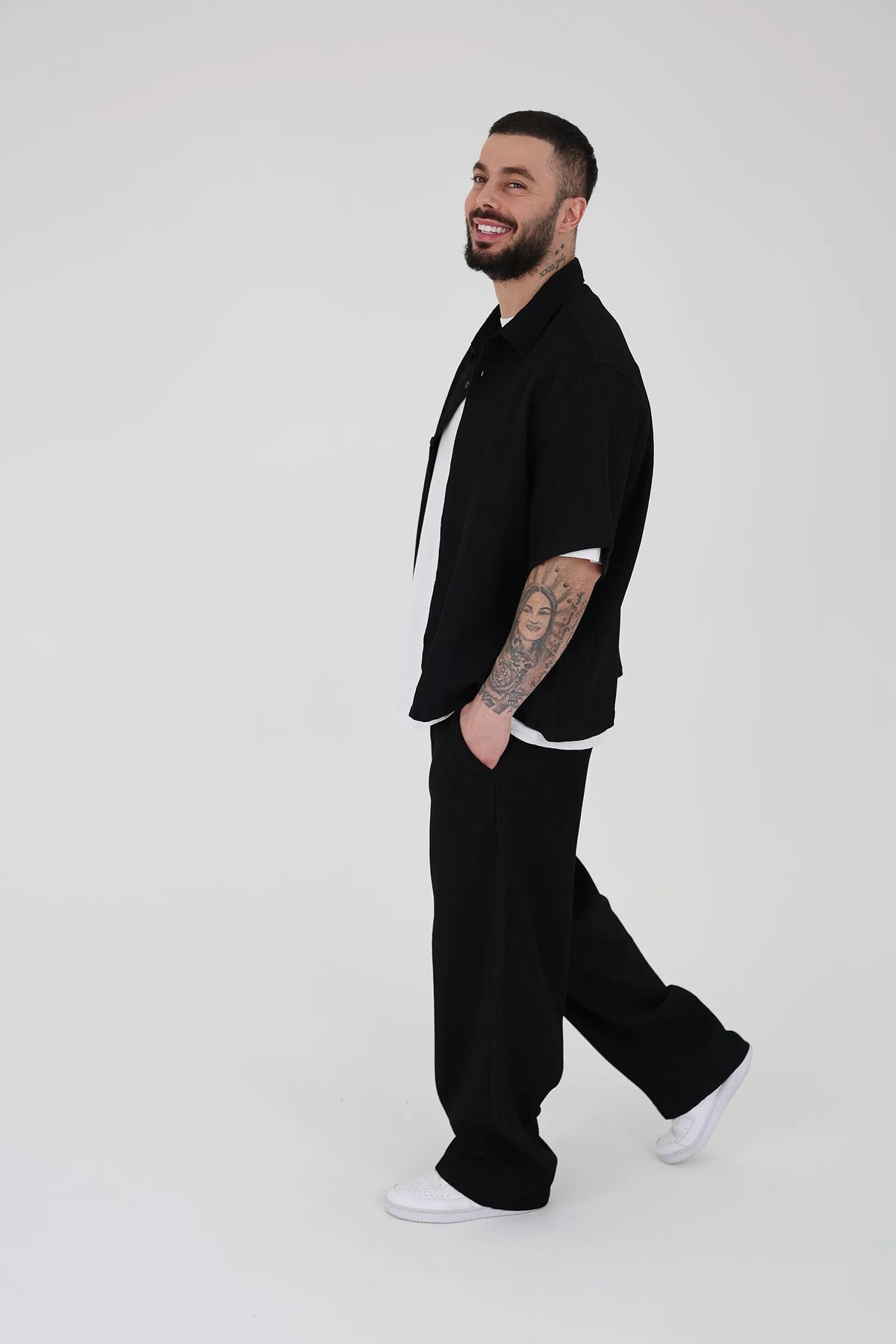 Kemishe oversized textured
