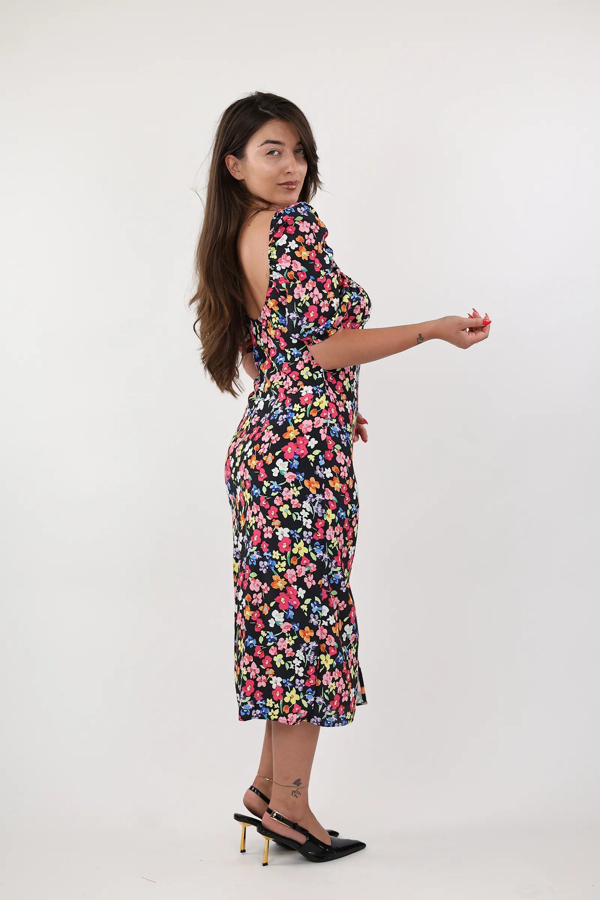 Fustan print flower