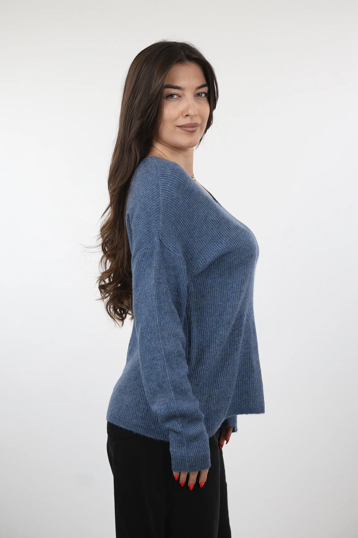 Xhemper deep v knit