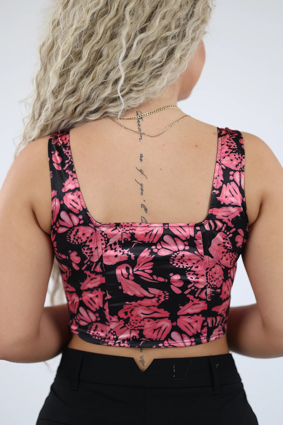 Maice floral corset