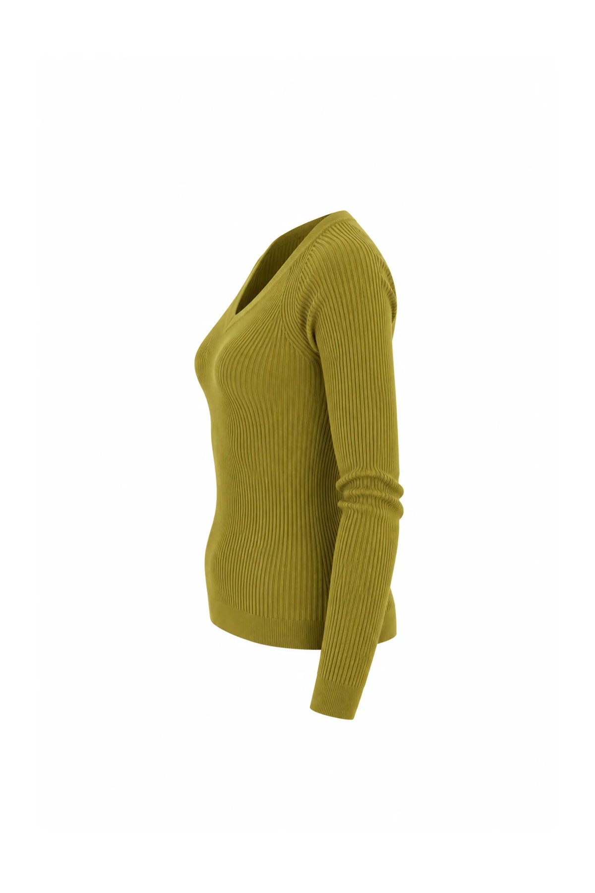 Bluze v-neck knit