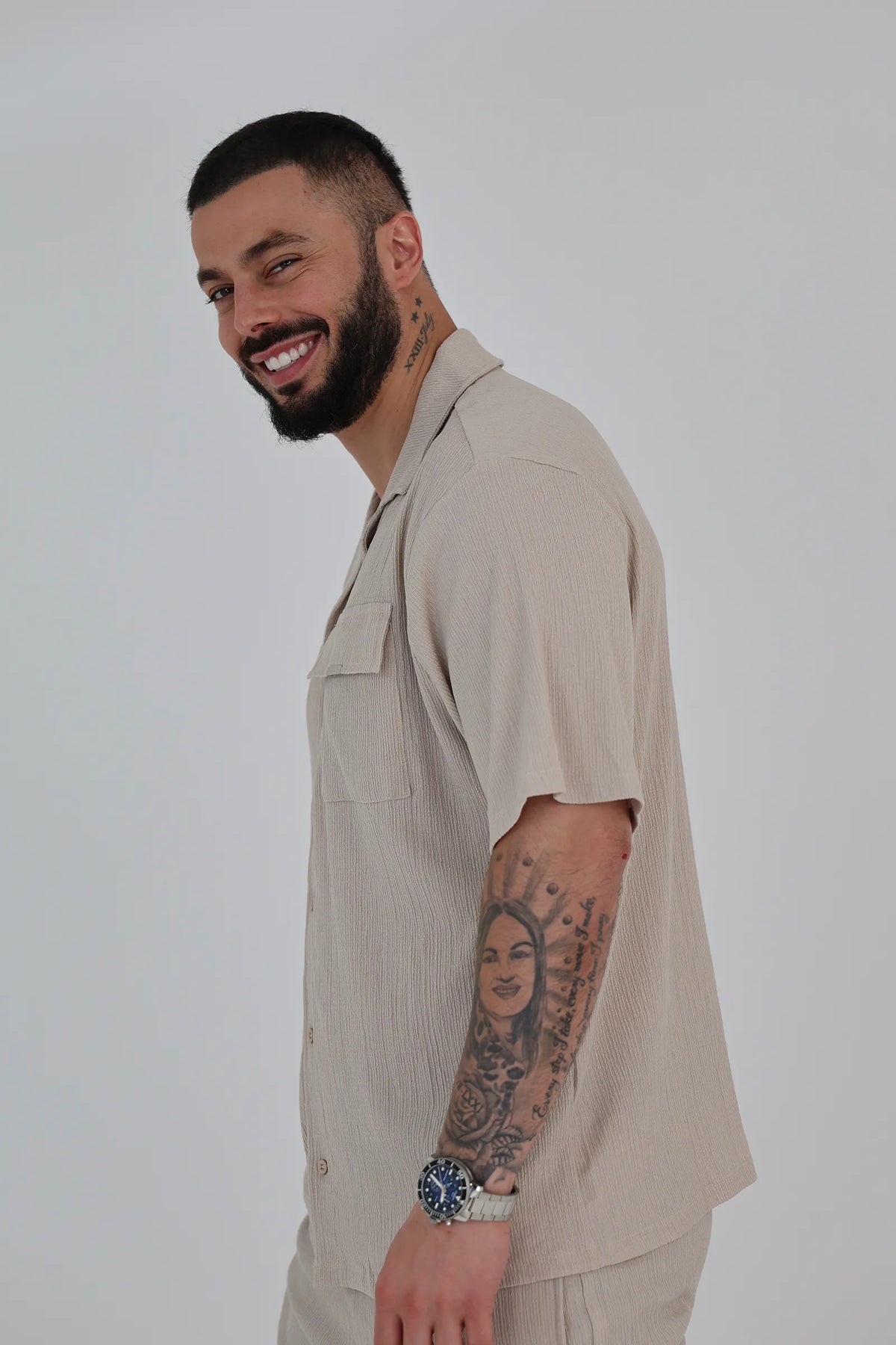 Kemishe casual sand crepe