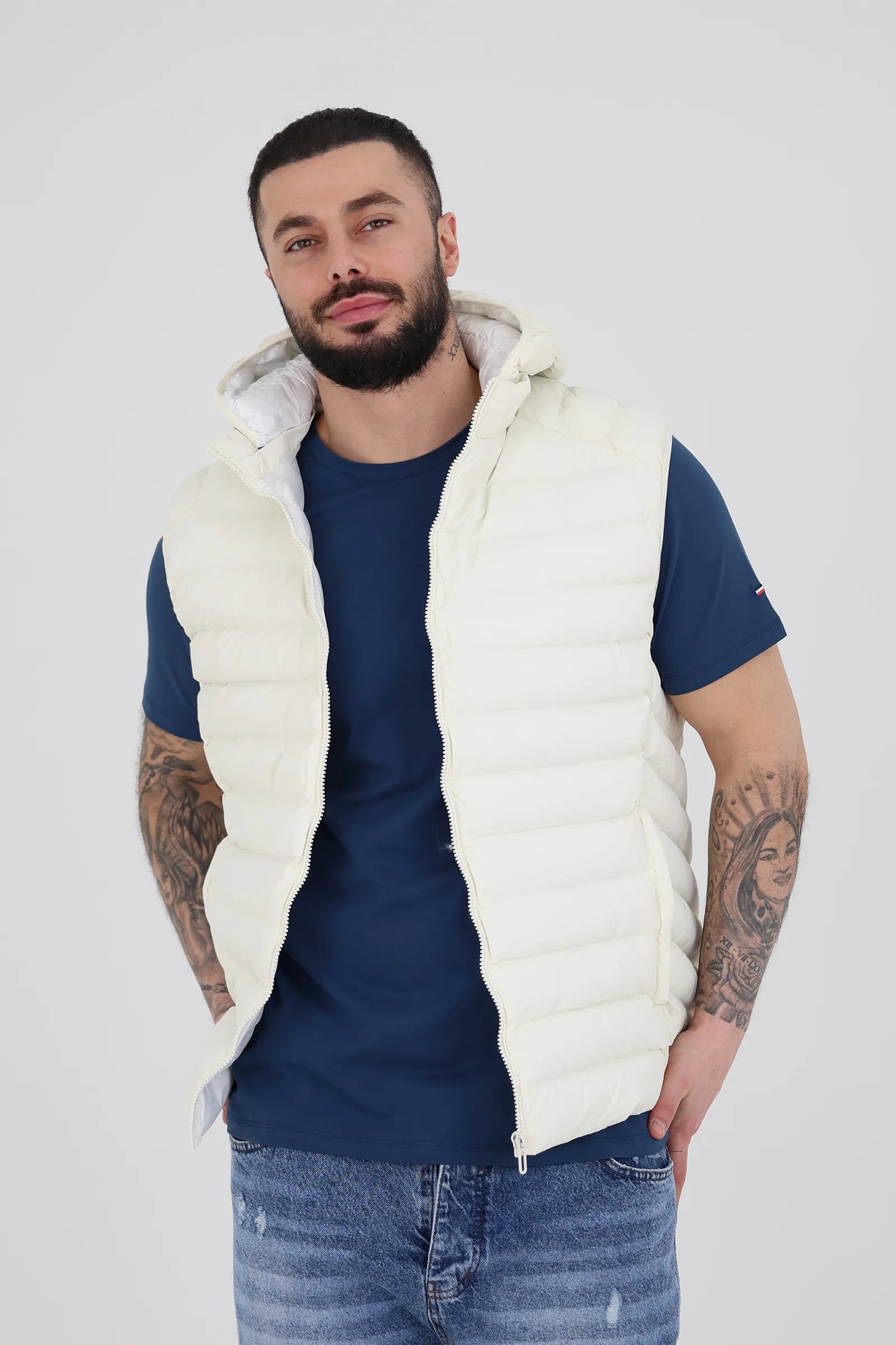 Jelek hooded puffer