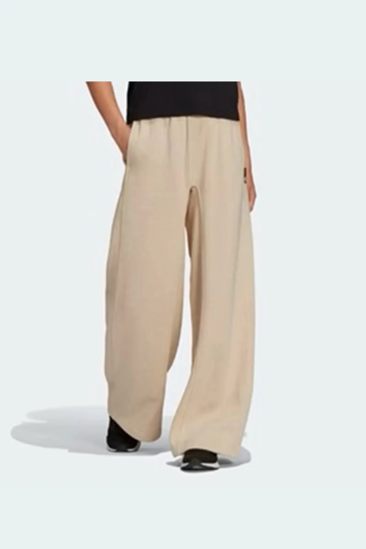 TRENERKA adidas SPORTSWEAR STUDIO LOUNGE Fleece Pants | Beige | Women's