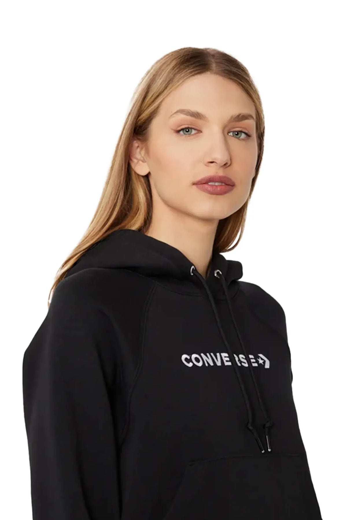 DUKS Converse Sweatshirt 10023717-A01 Black Relaxed Fit