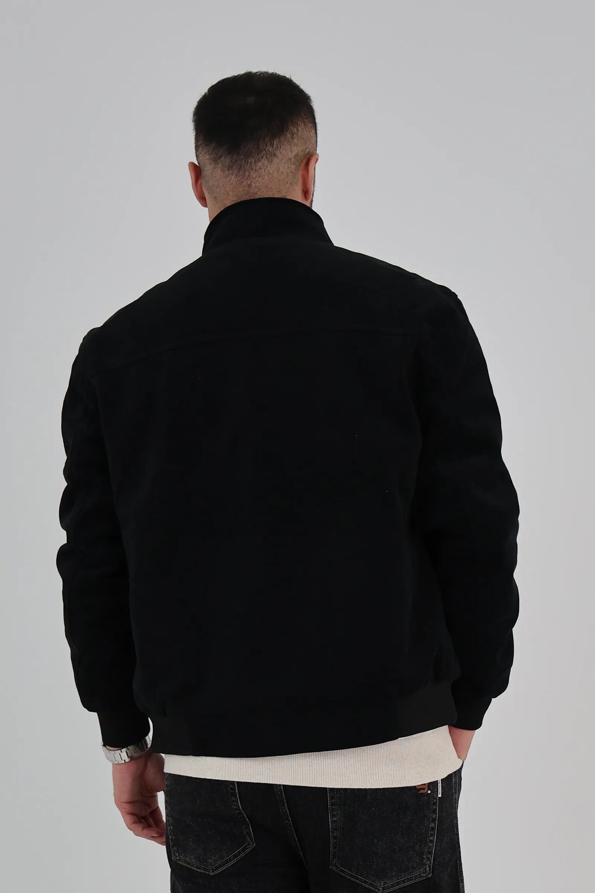 Jakne textured suede