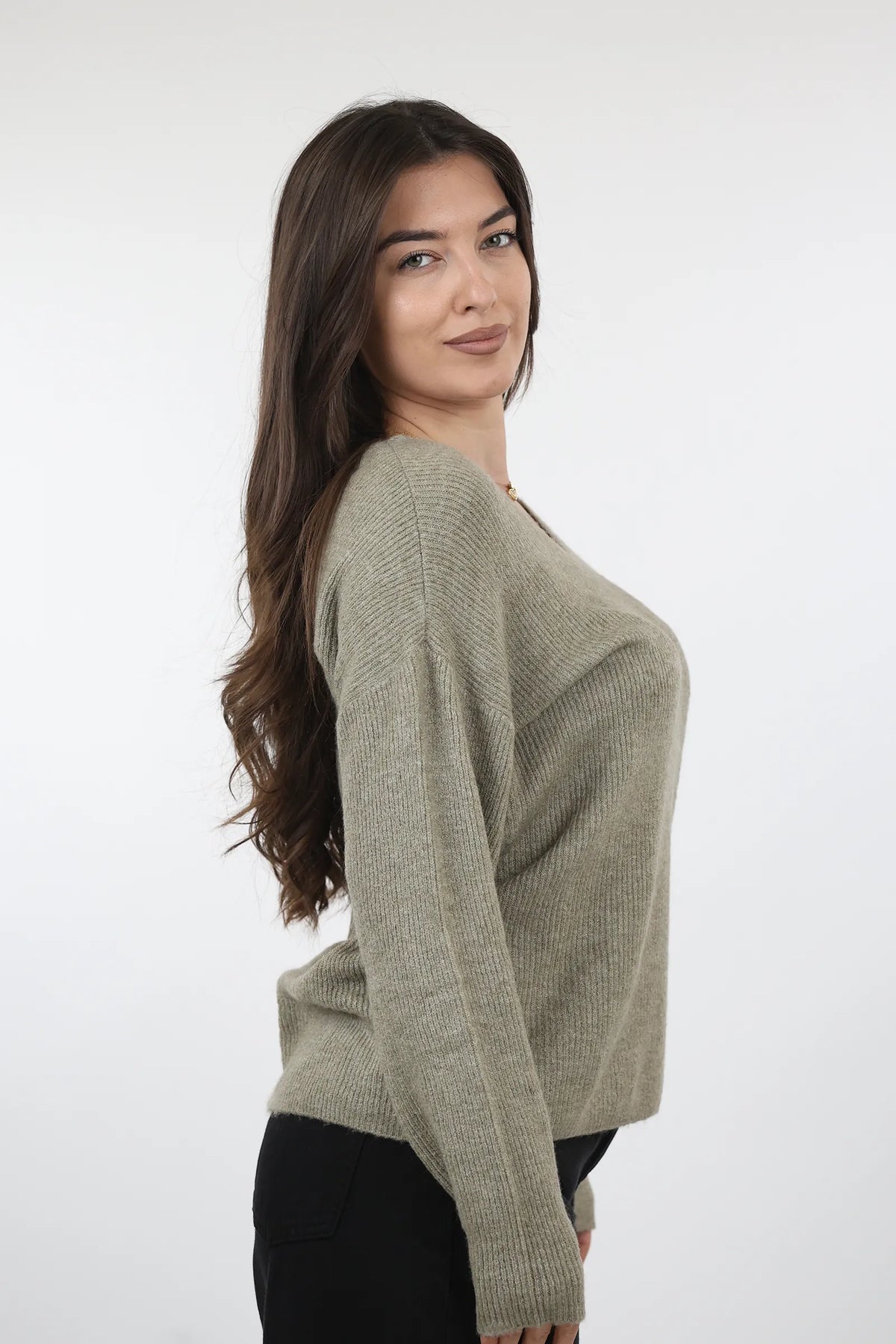 Xhemper deep v knit