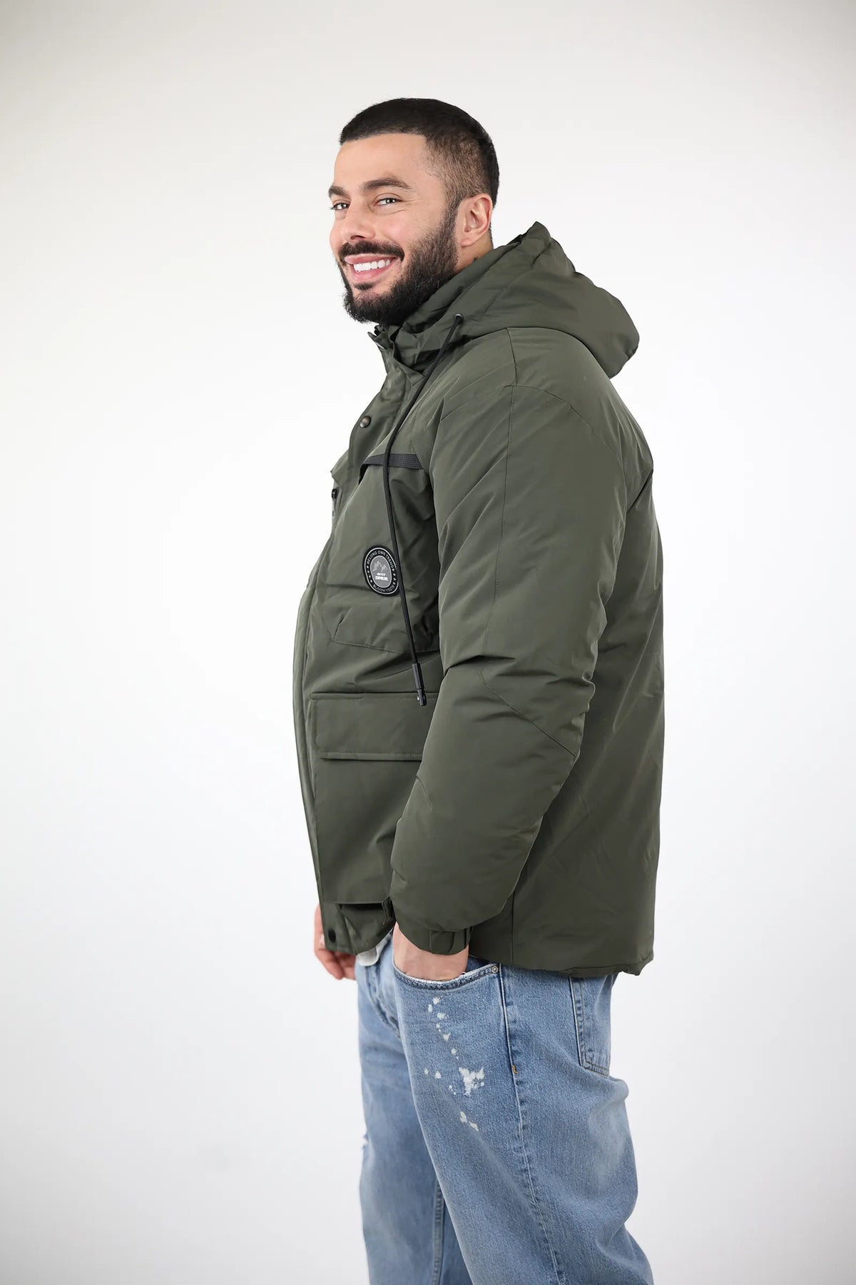 Jakne hooded puffer