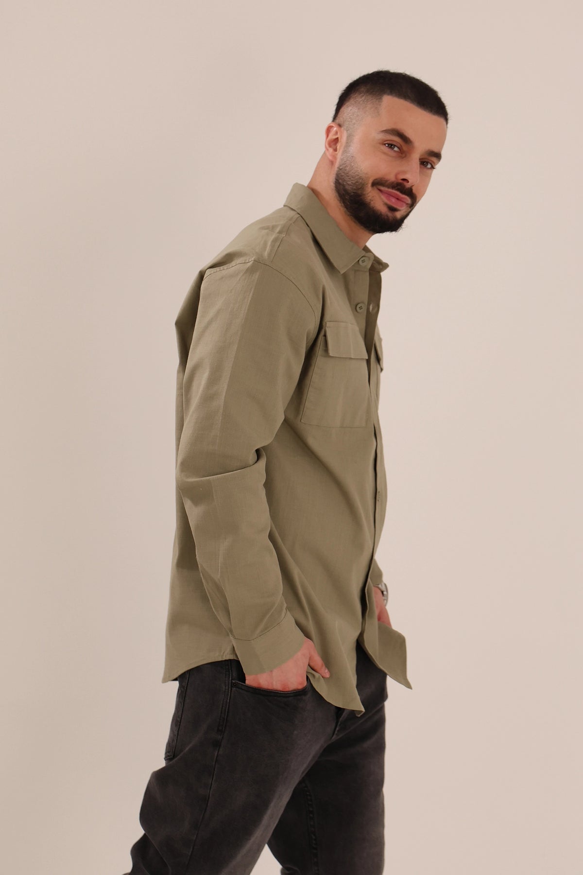 Kemishe pocket overshirt
