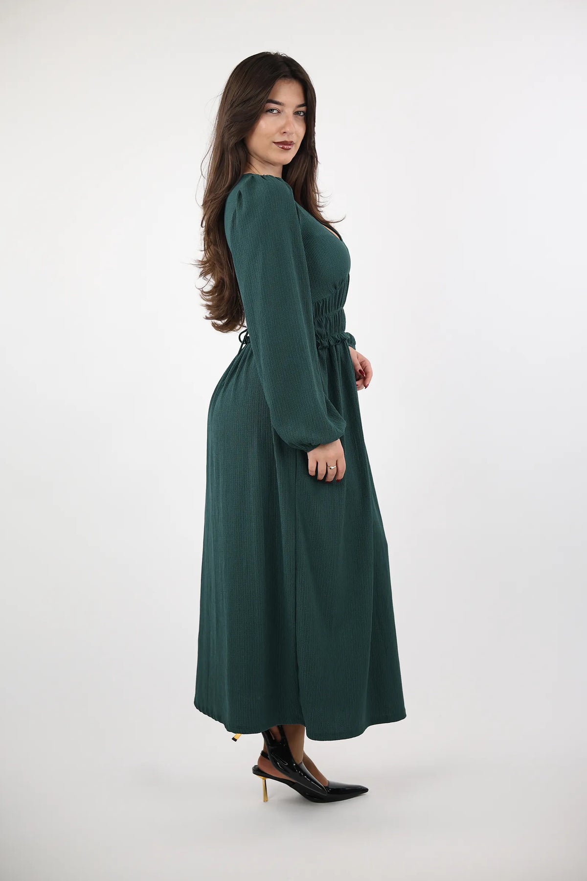 Fustan long sleeve