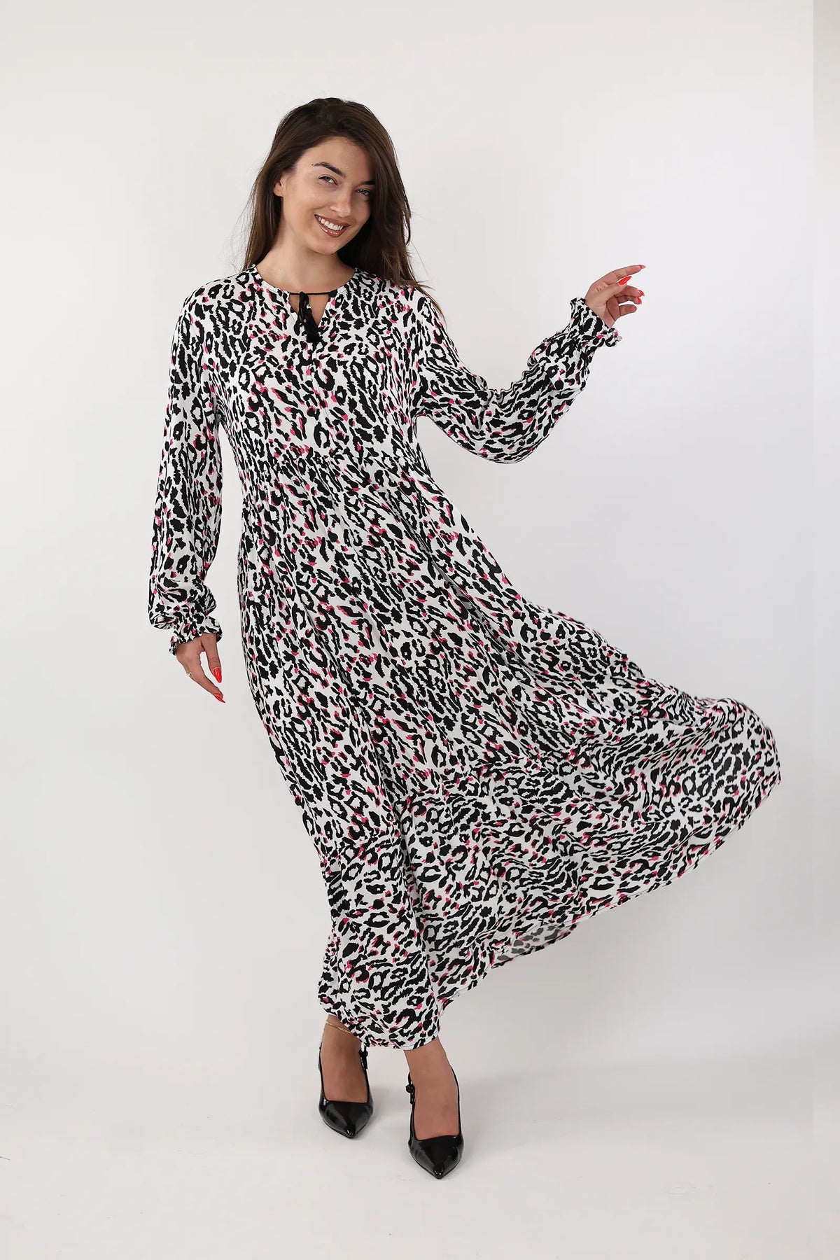 Fustan animal print