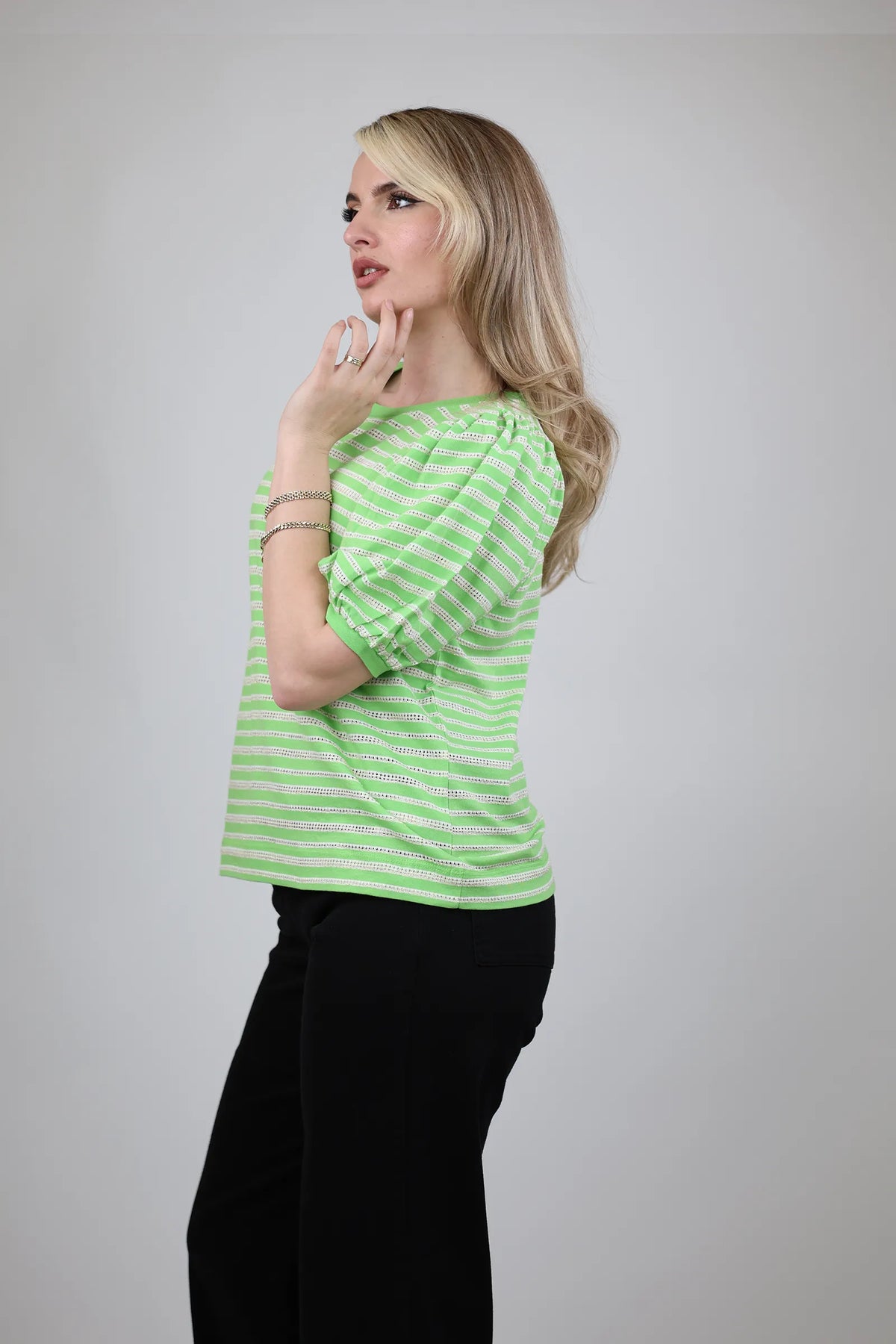 Maice striped puff