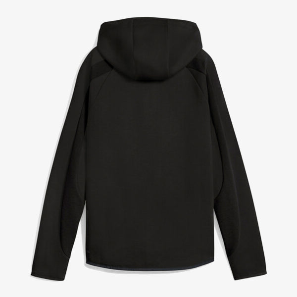 DUKS EVOSTRIPE FULL-ZIP HOODIE WOMEN Black