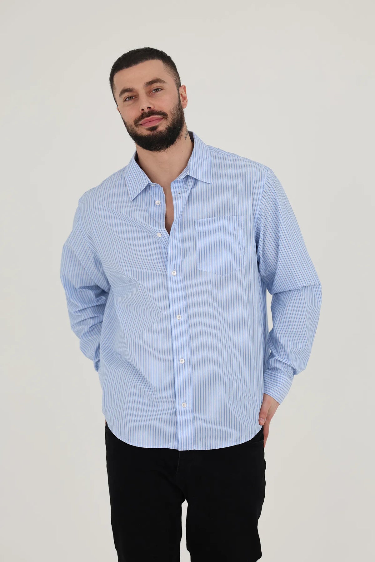 Kemishe vertical stripe