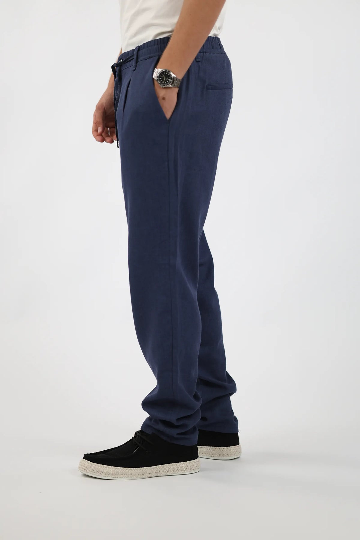 Pantallona relaxed fit