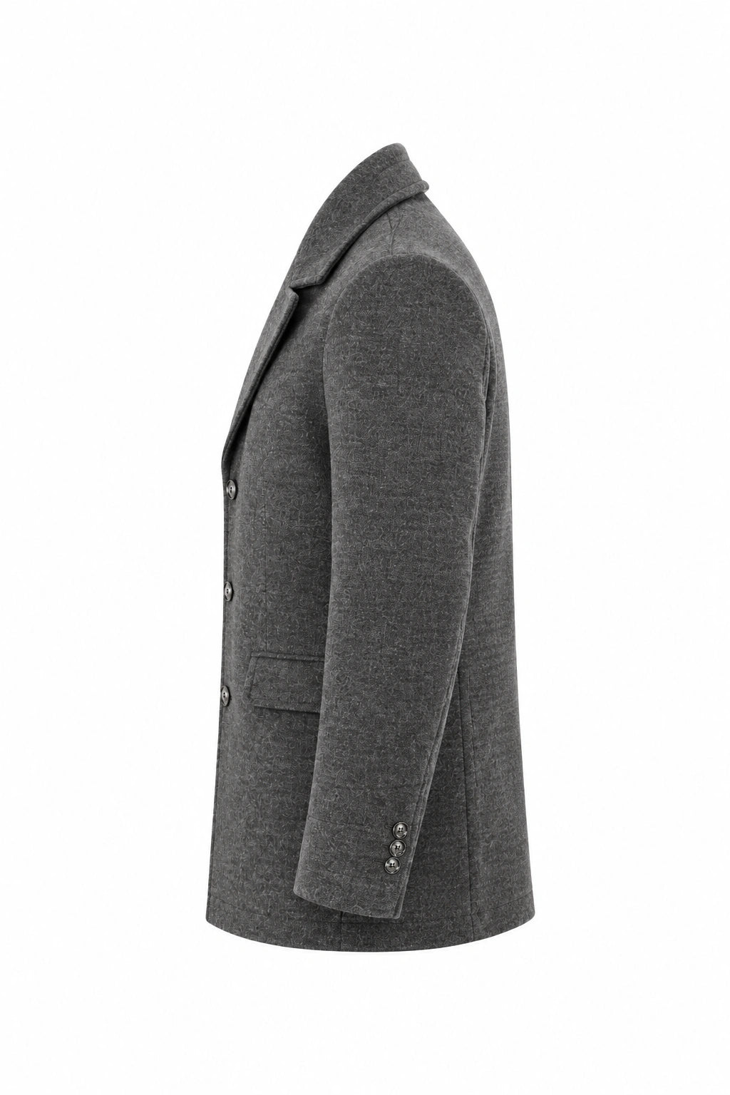 Pallto slim fit roll neck