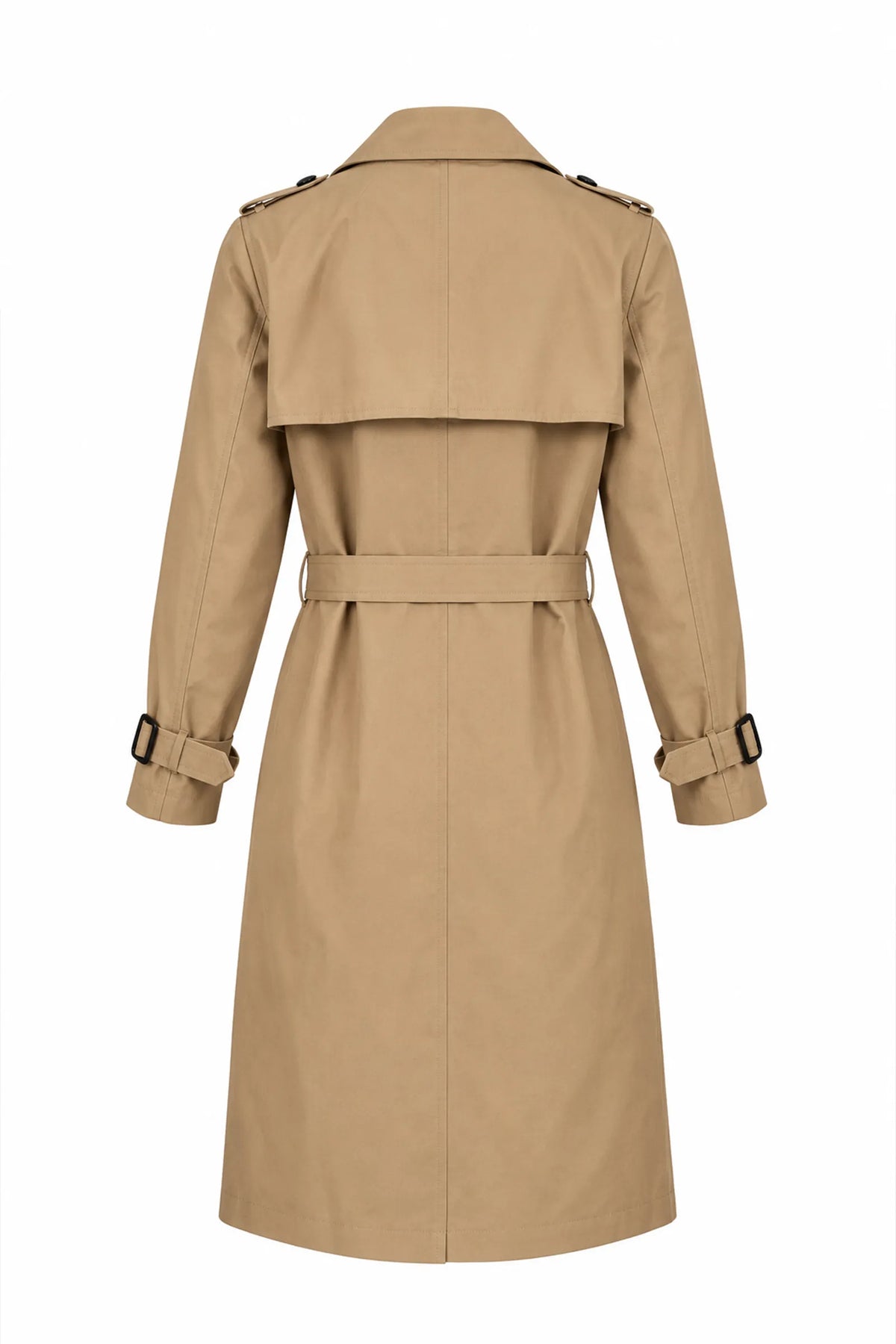 Mantil midi trench