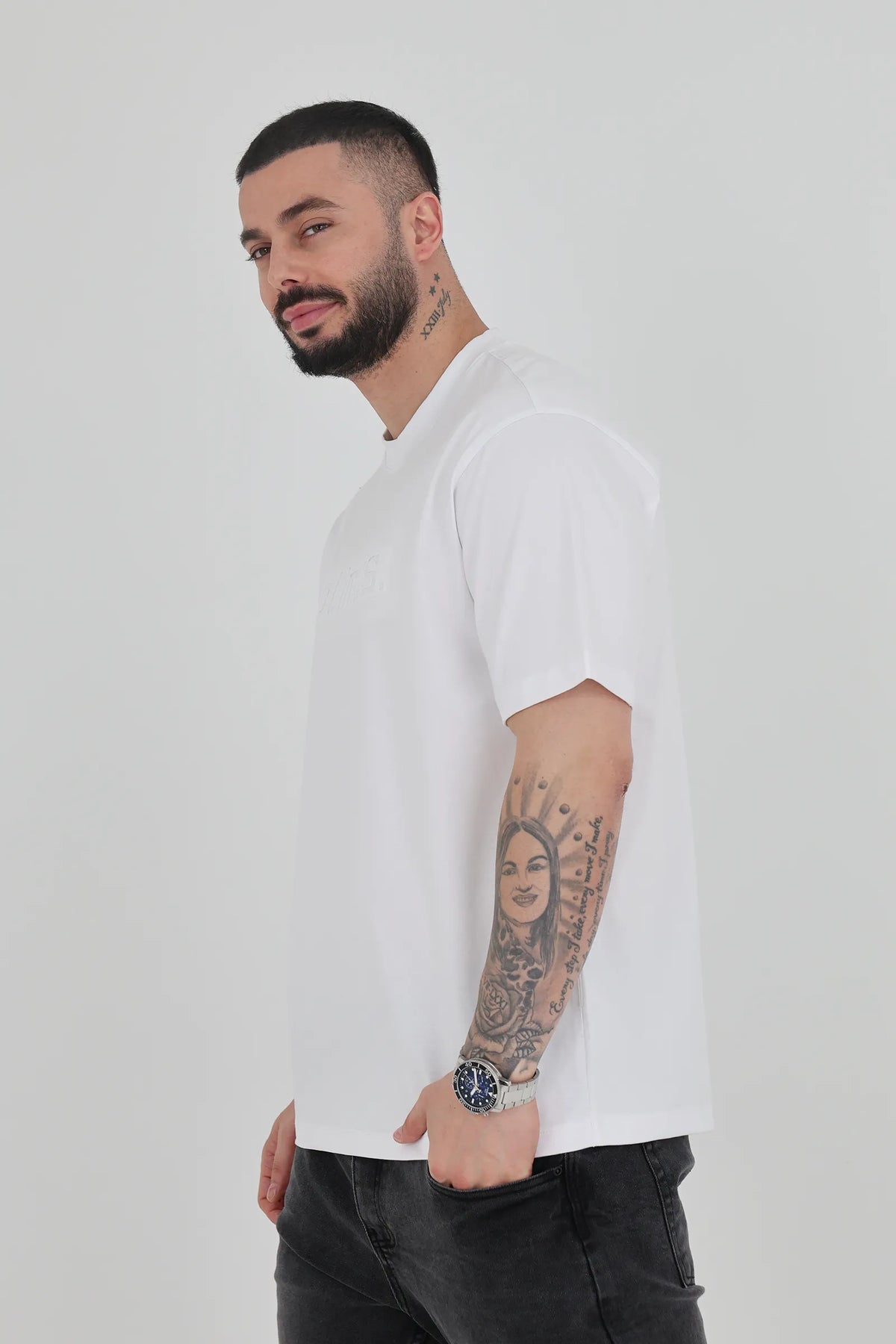 Maice graphic boxy tee