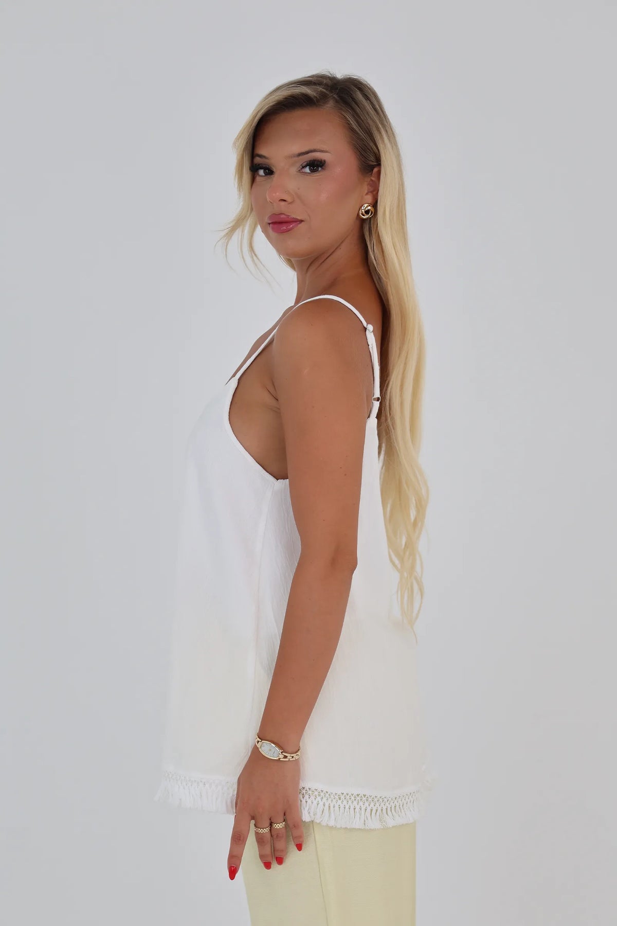 Maice flowy white