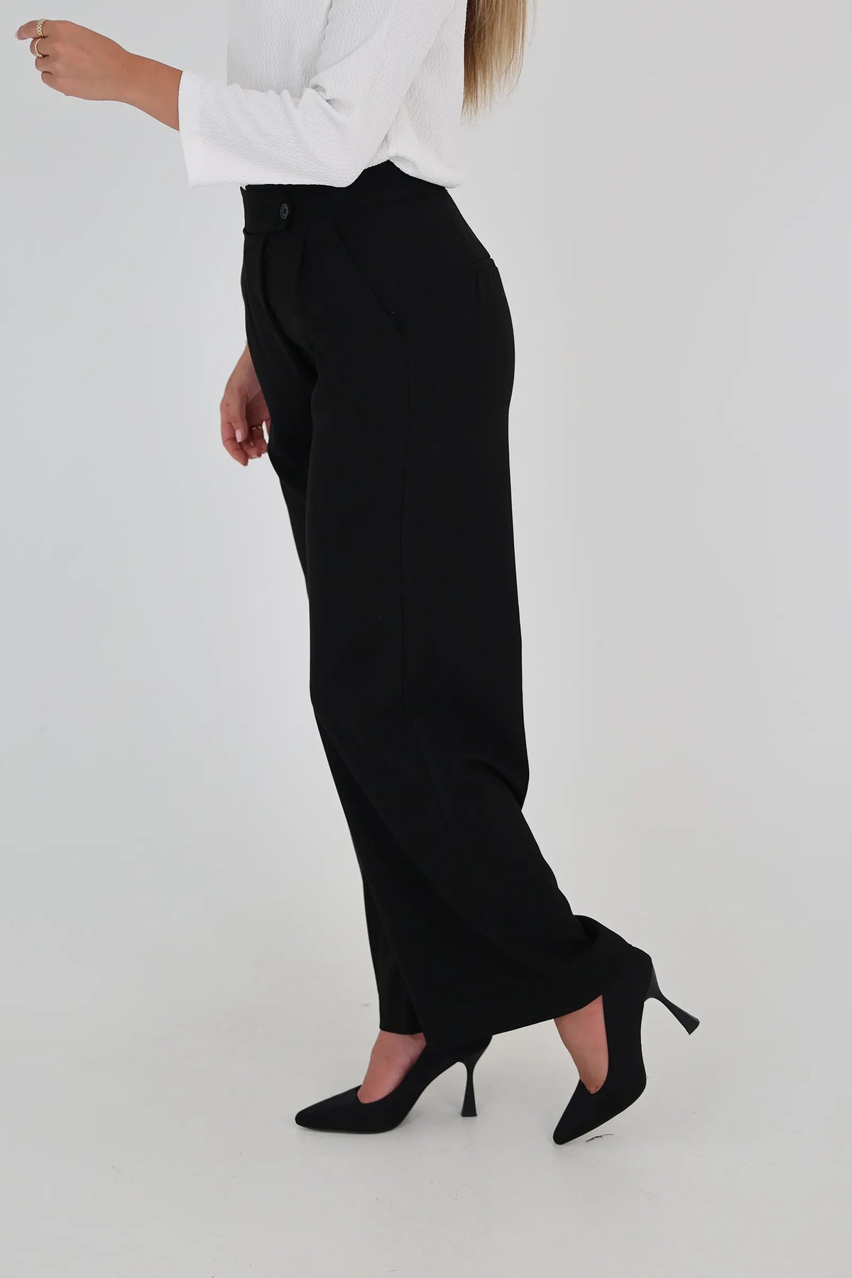 Pantallona wide-leg