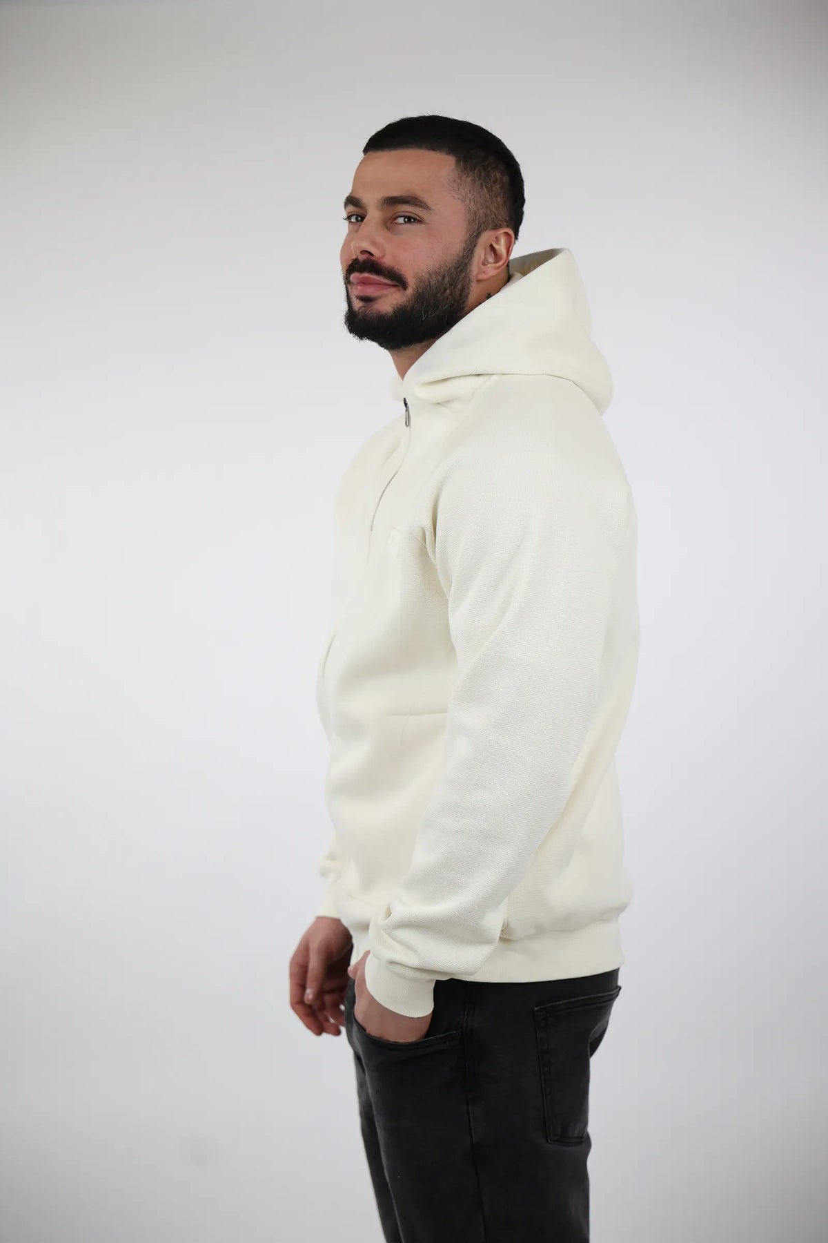Duks zippered hoodie