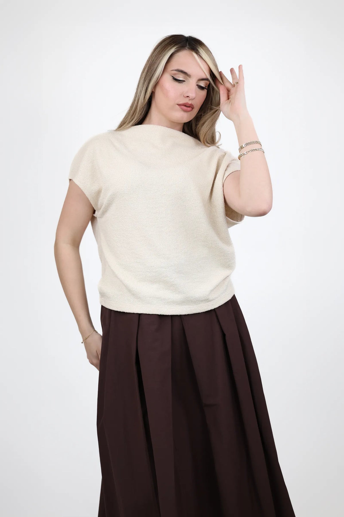 Maice high neck