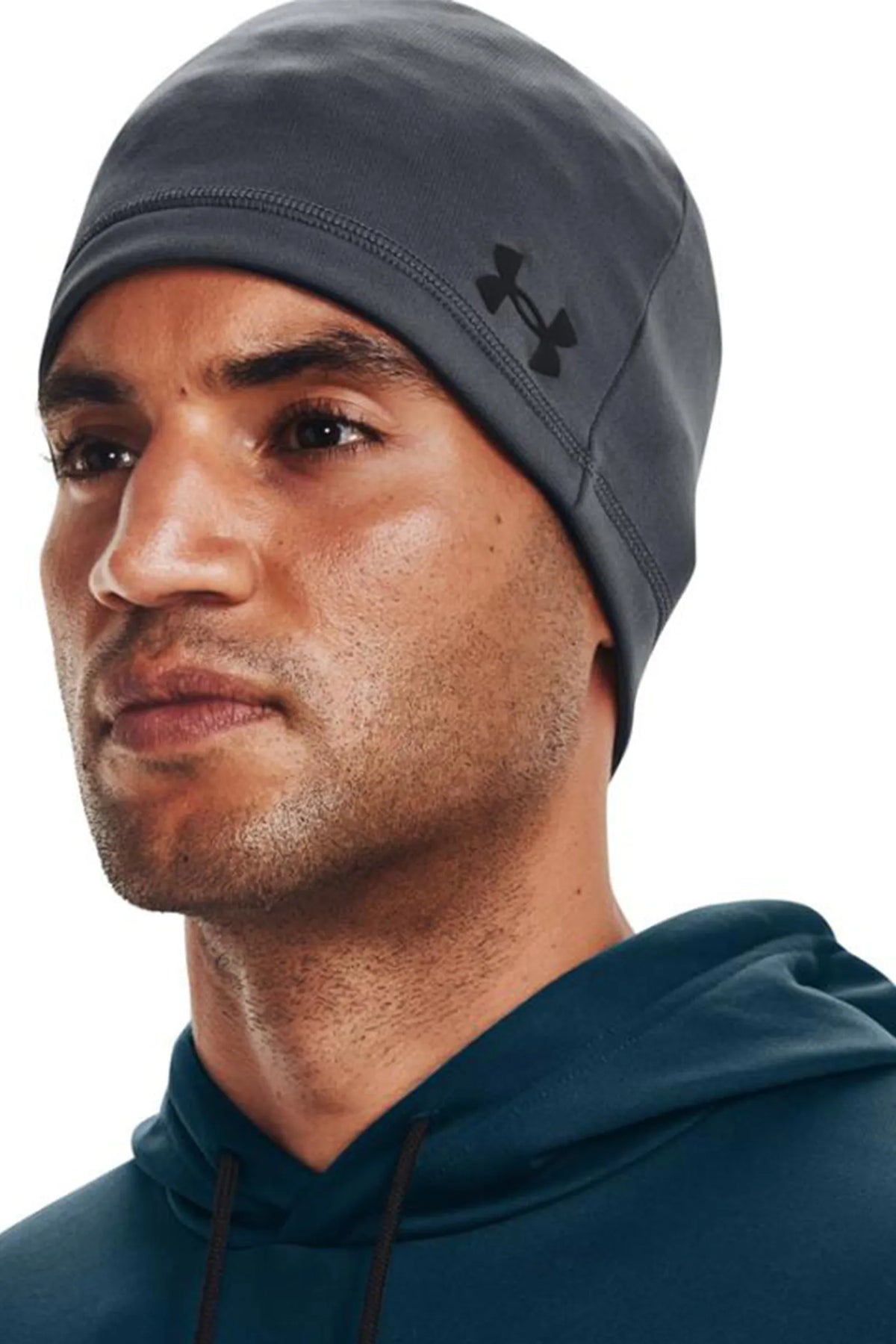 KAPEL Under Armour Mens Beanie Hat Storm Warm Running Lightweight Beanie Black or Grey