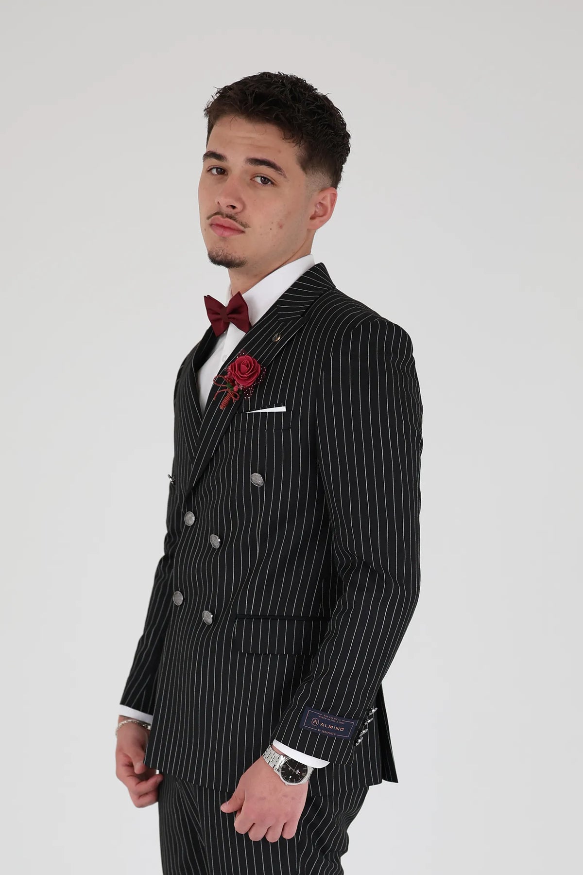 Set pinstripe double