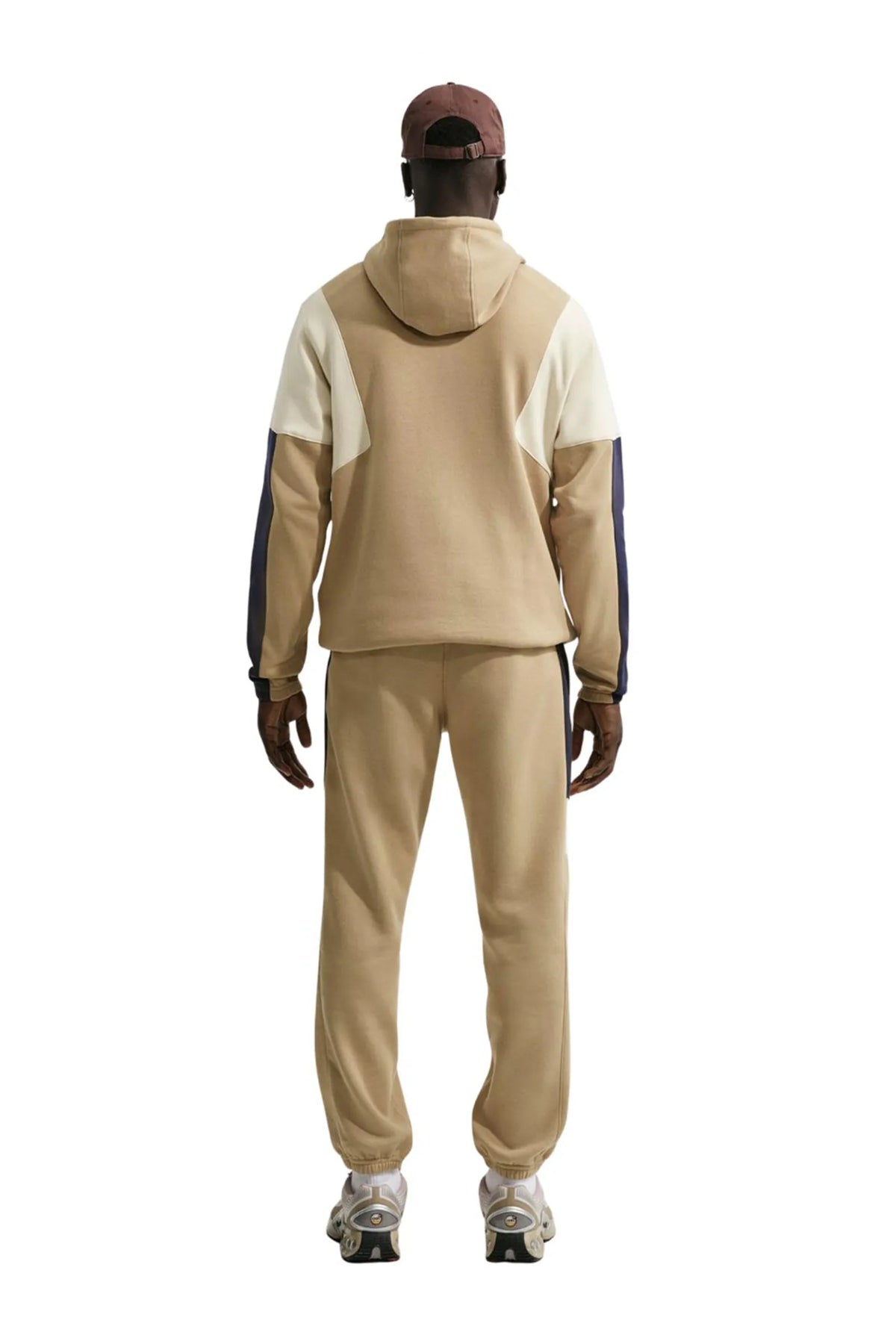 Set nike club fleece beige and blue HV1165-297