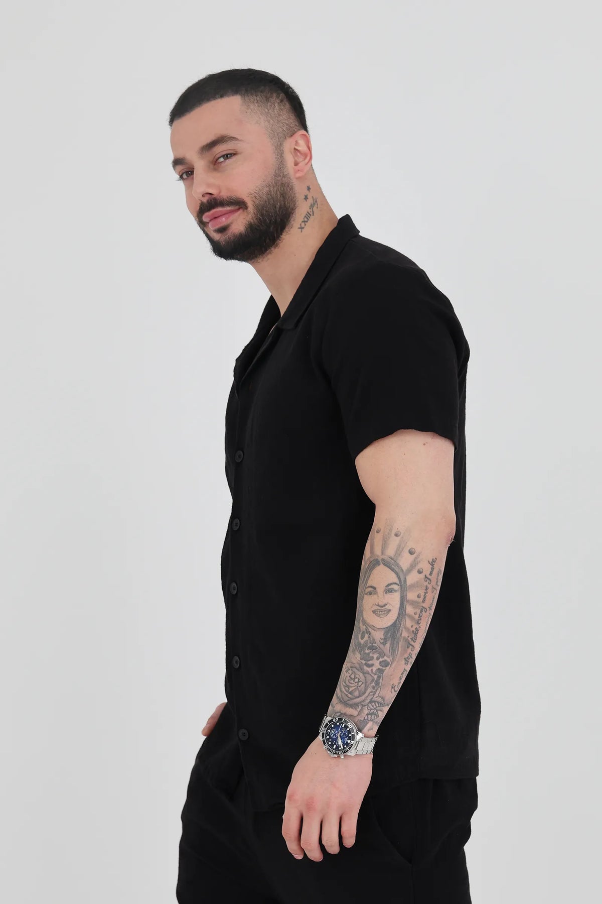 Kemishe revere collar