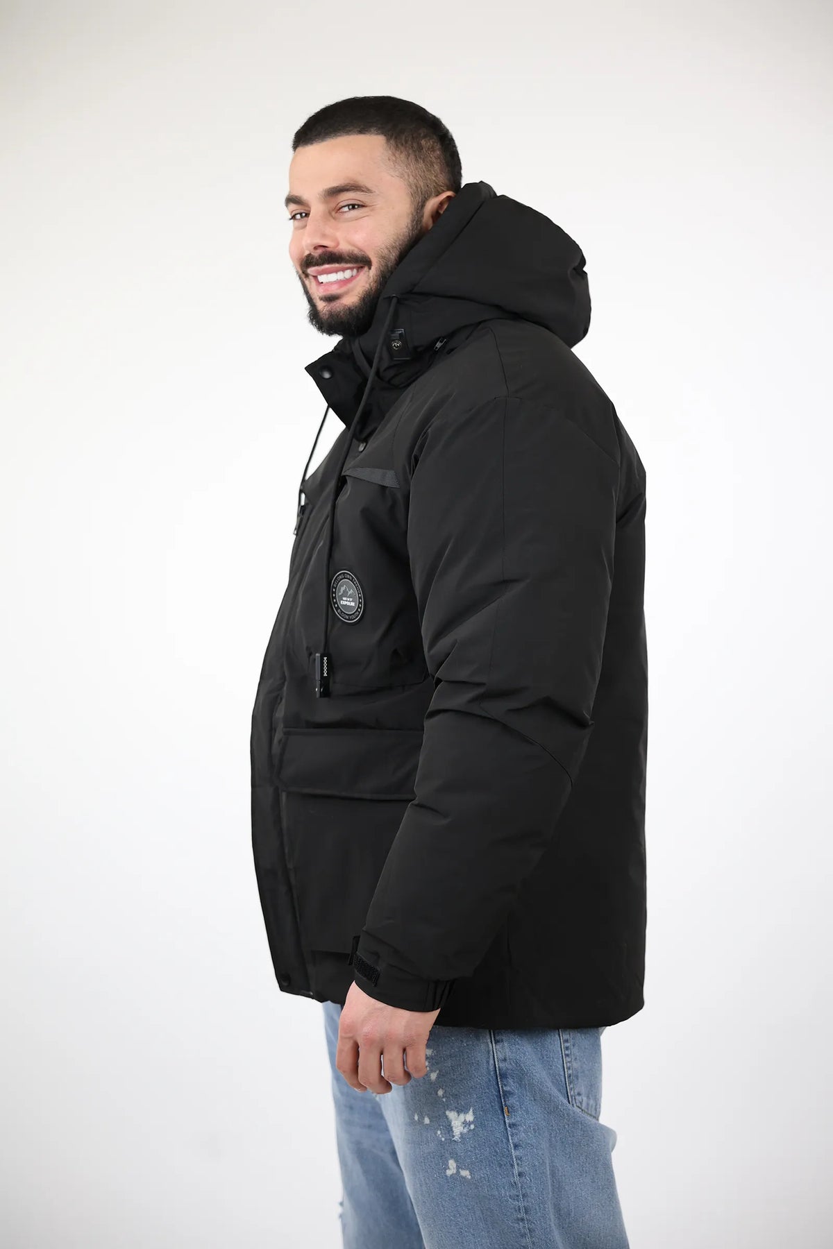 Jakne hooded puffer