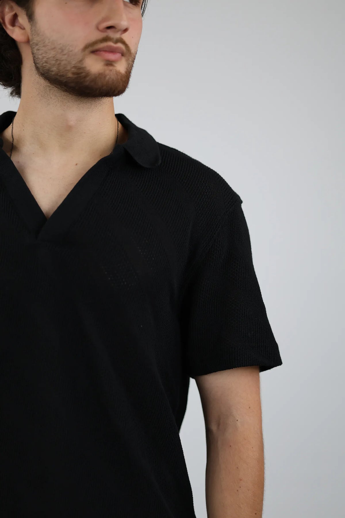 Maice knit polo