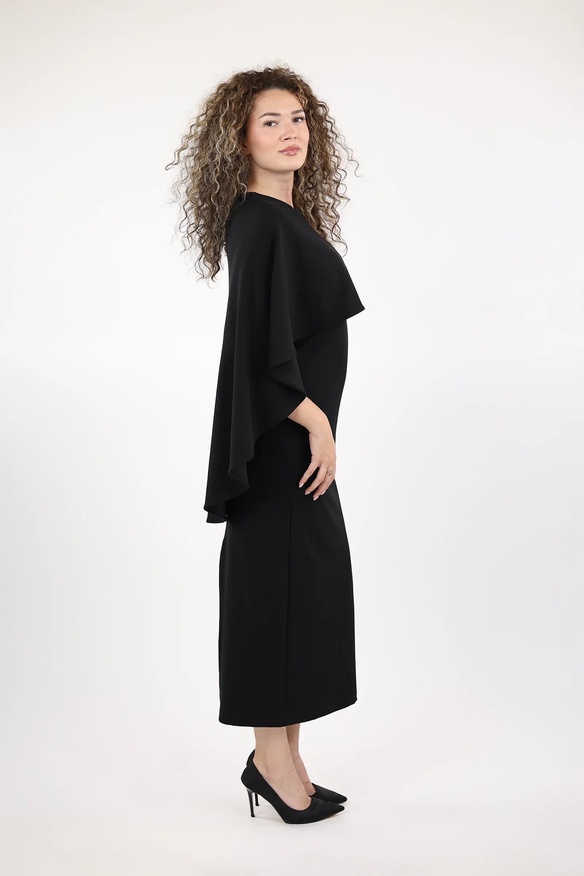 Fustan navy elegante