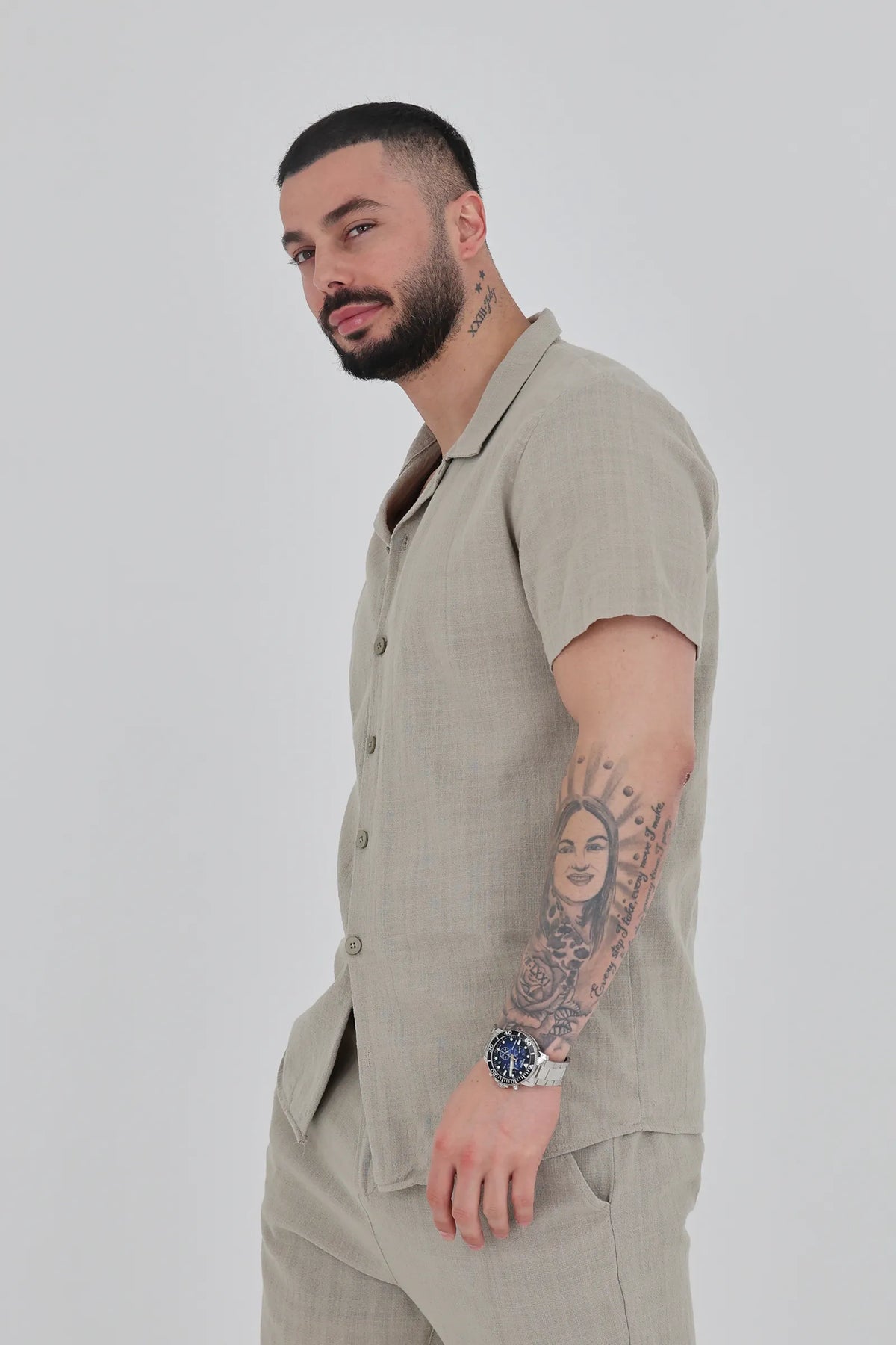 Kemishe revere collar