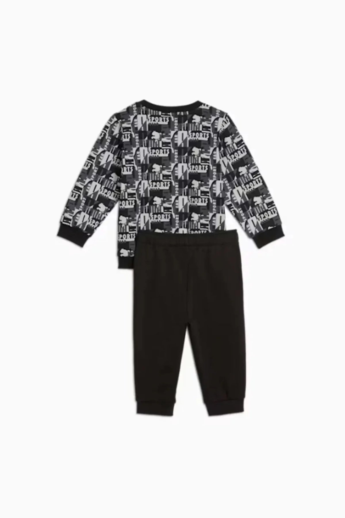 SET PUMA Minicats Toddlers' 2-Piece Patterned Sweatshirt & Pants Set