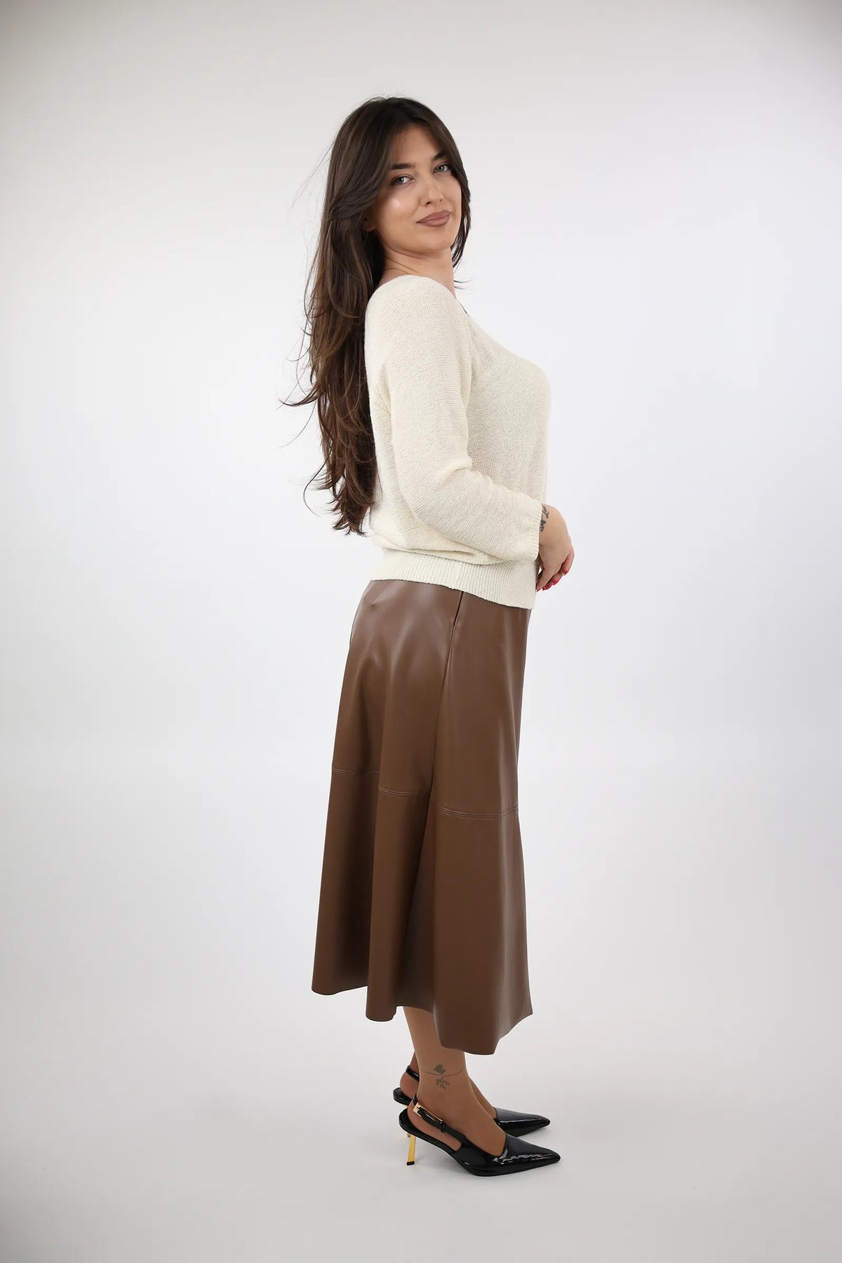 Xhemper sleeve knit