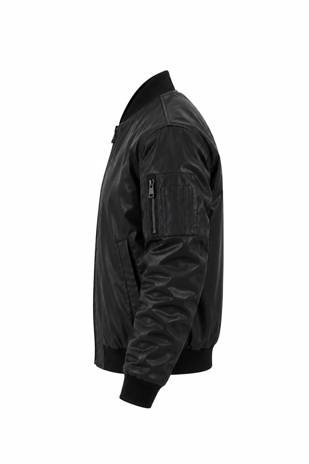 Jakne  faux-leather bomber