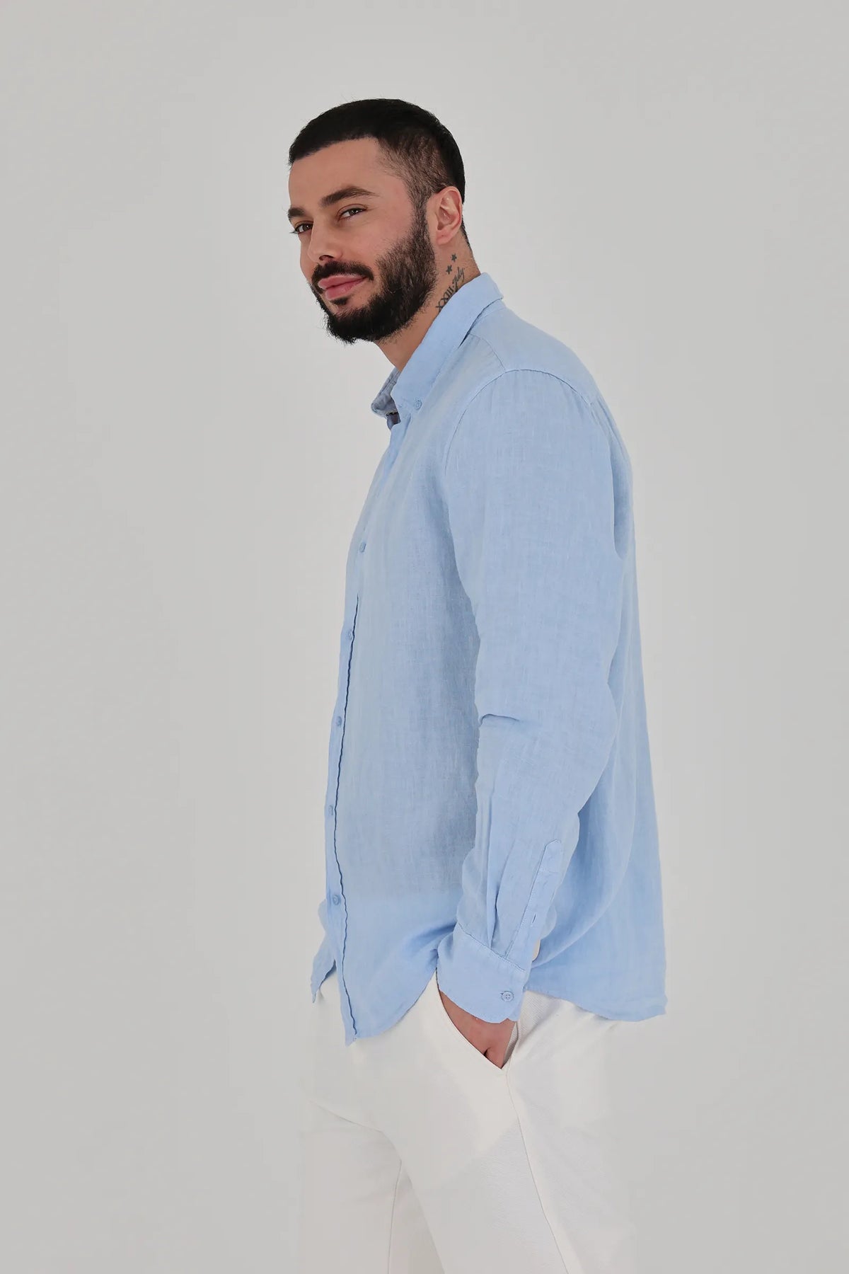 Kemishe linen top